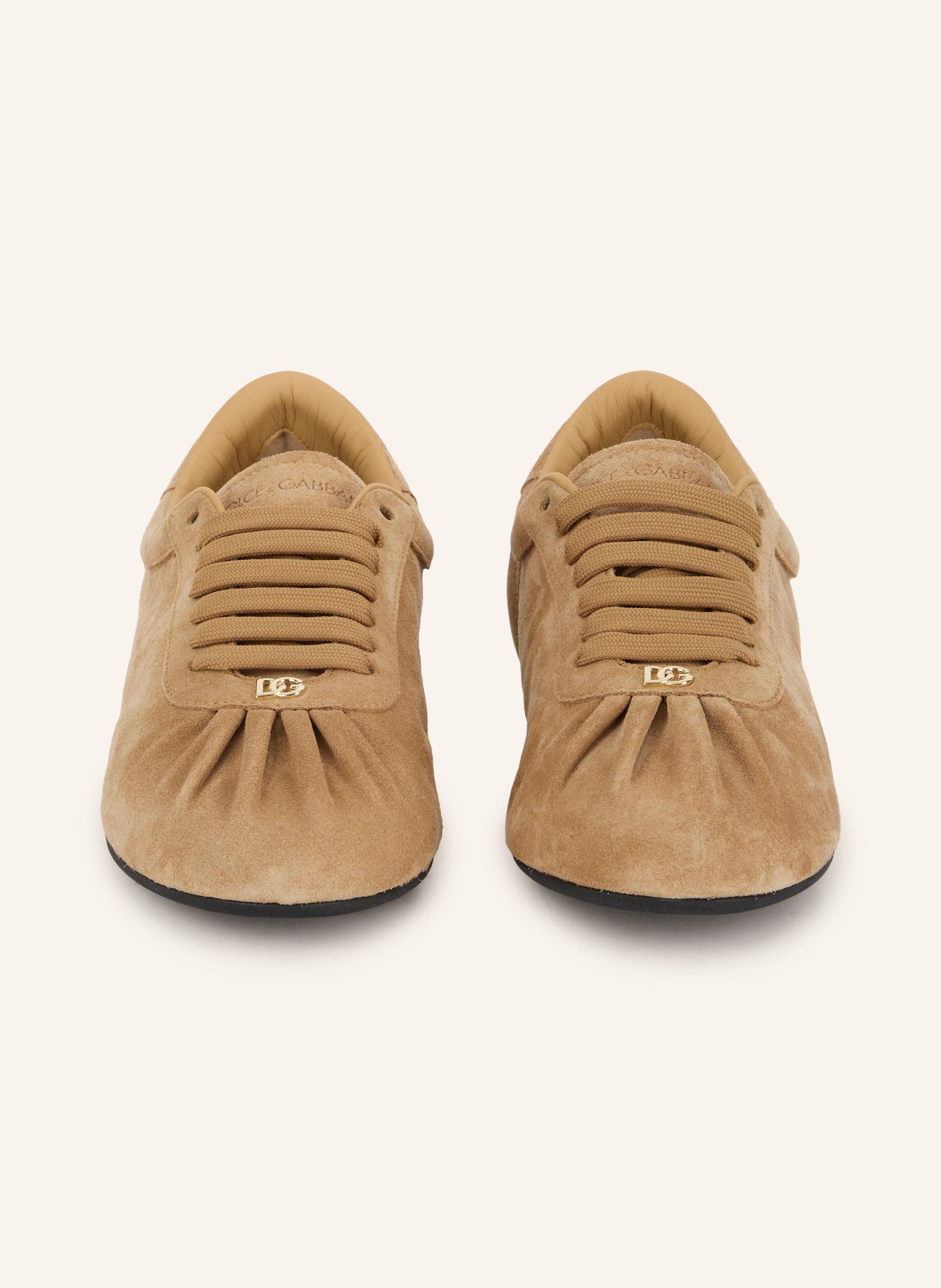 DOLCE & GABBANA Sneaker: BEIGE