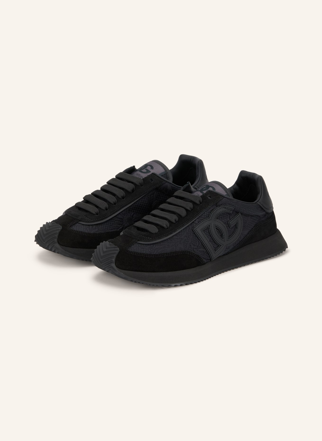 DOLCE & GABBANA Sneaker DG CUSHION: SCHWARZ