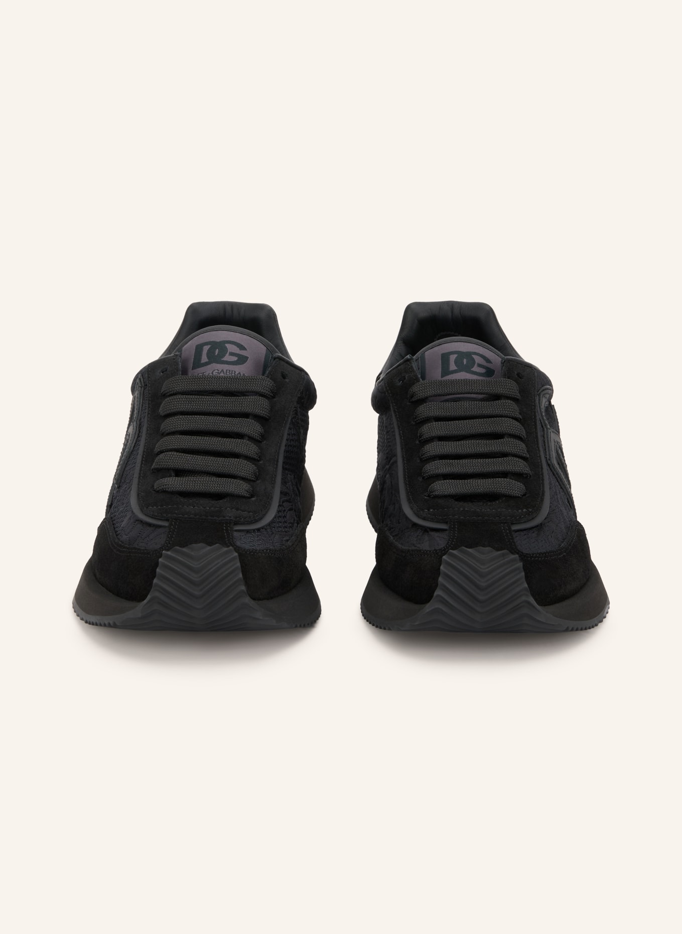 DOLCE & GABBANA Sneaker DG CUSHION: SCHWARZ