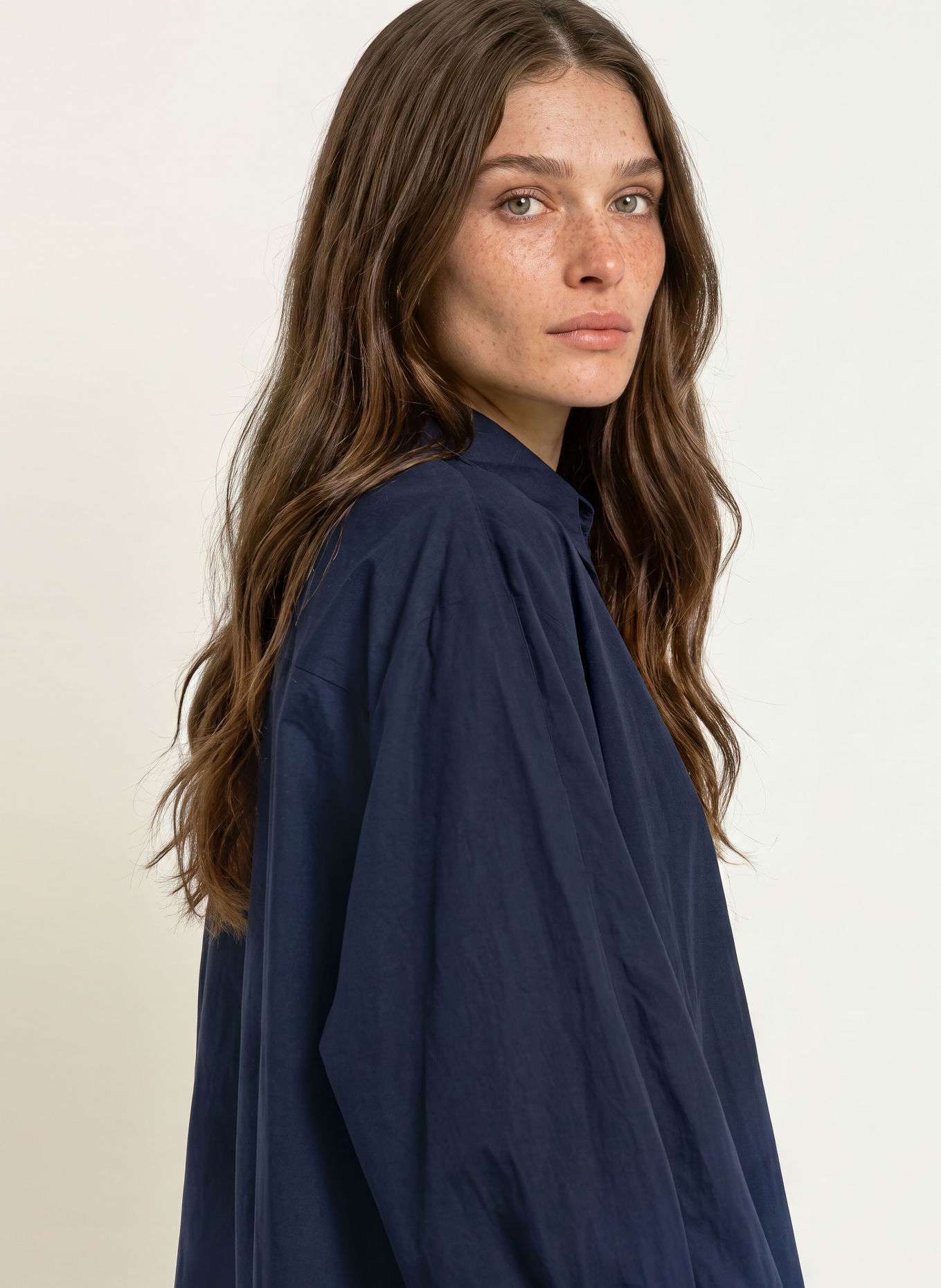SoSUE Chemisier ANTONIA: BLEU FONCÉ