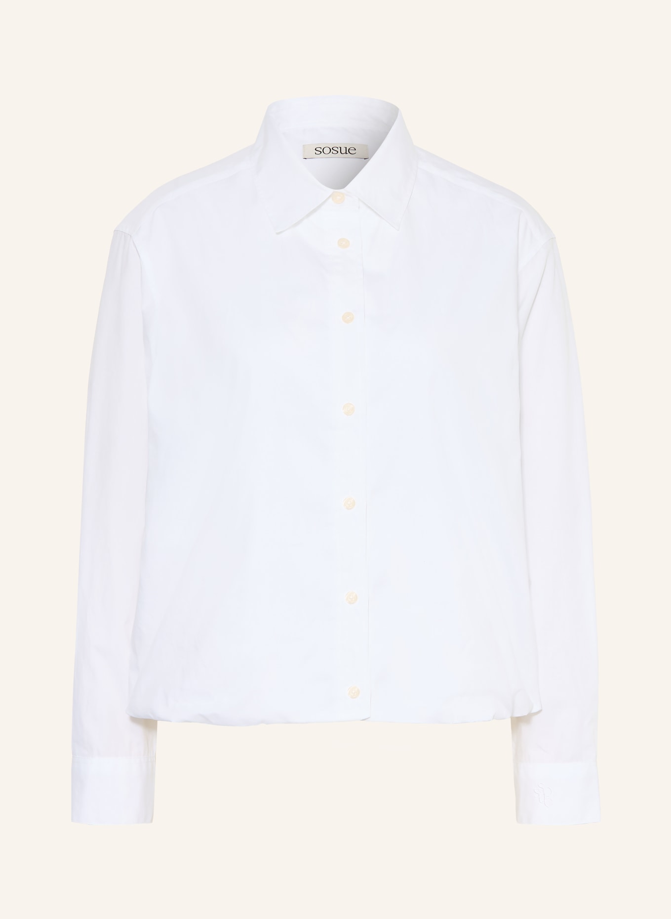 SoSUE Overhemdblouse: WIT