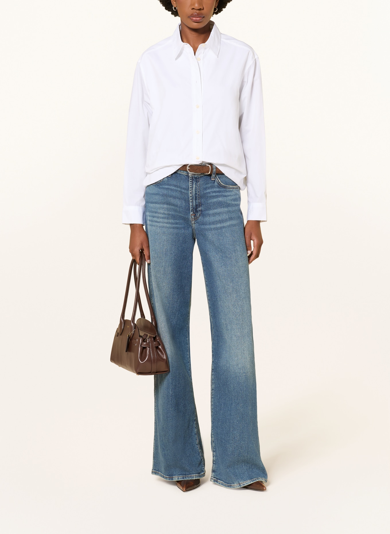 SoSUE Overhemdblouse: WIT