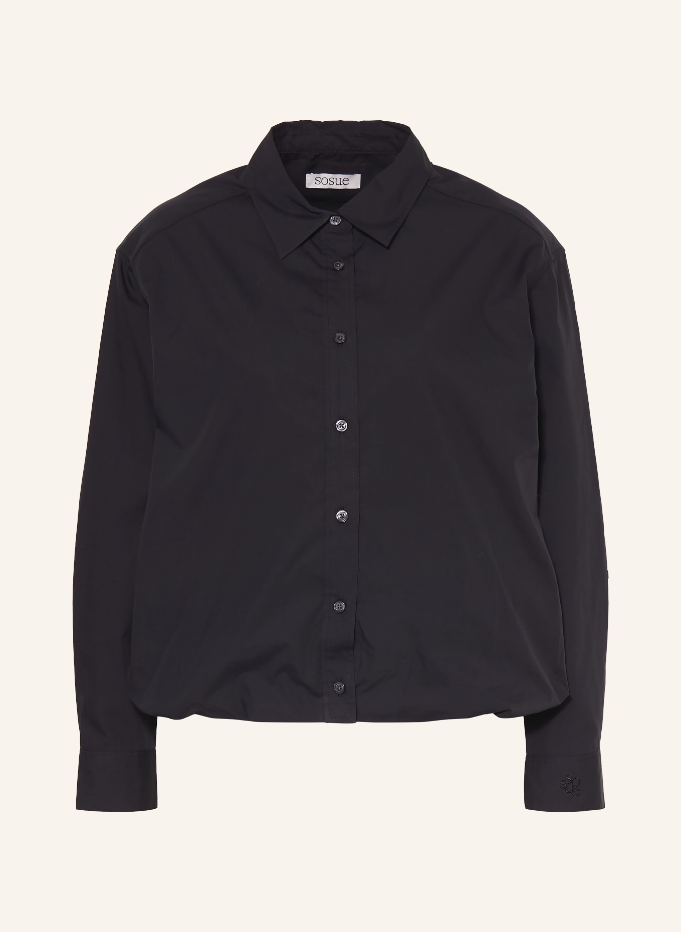 SoSUE Overhemdblouse: ZWART