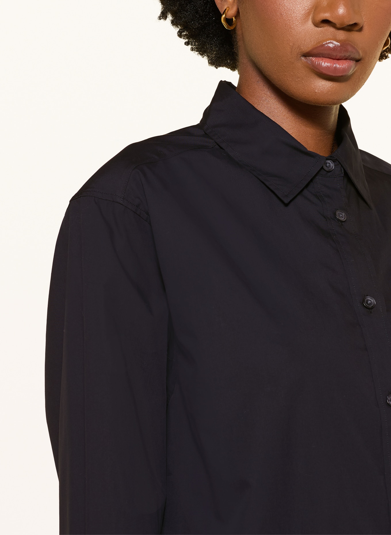 SoSUE Overhemdblouse: ZWART