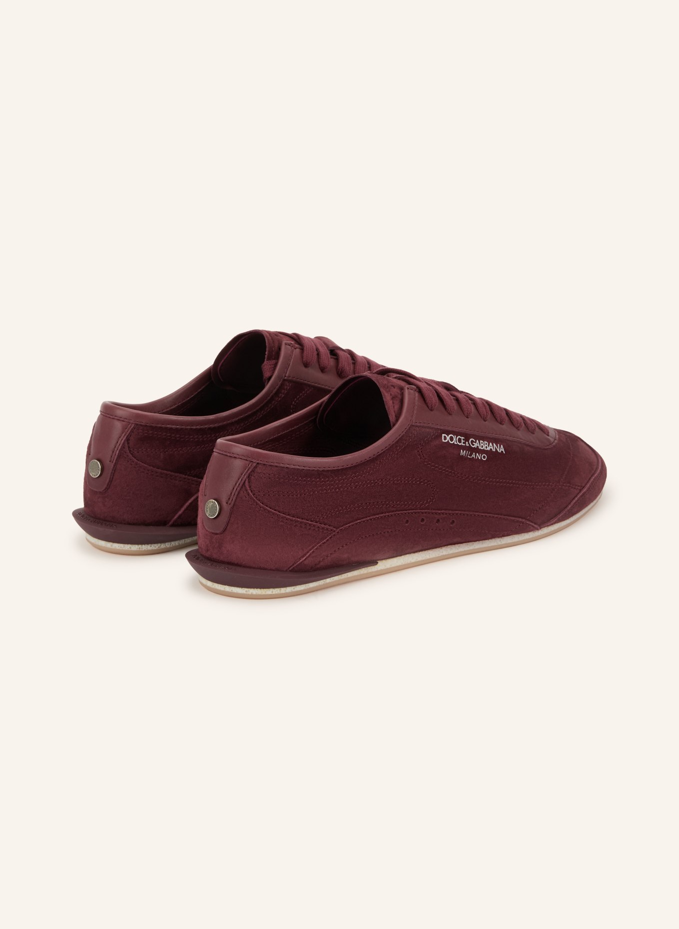 DOLCE & GABBANA Sneakers GIMONDI PLUS: ROUGE FONCÉ