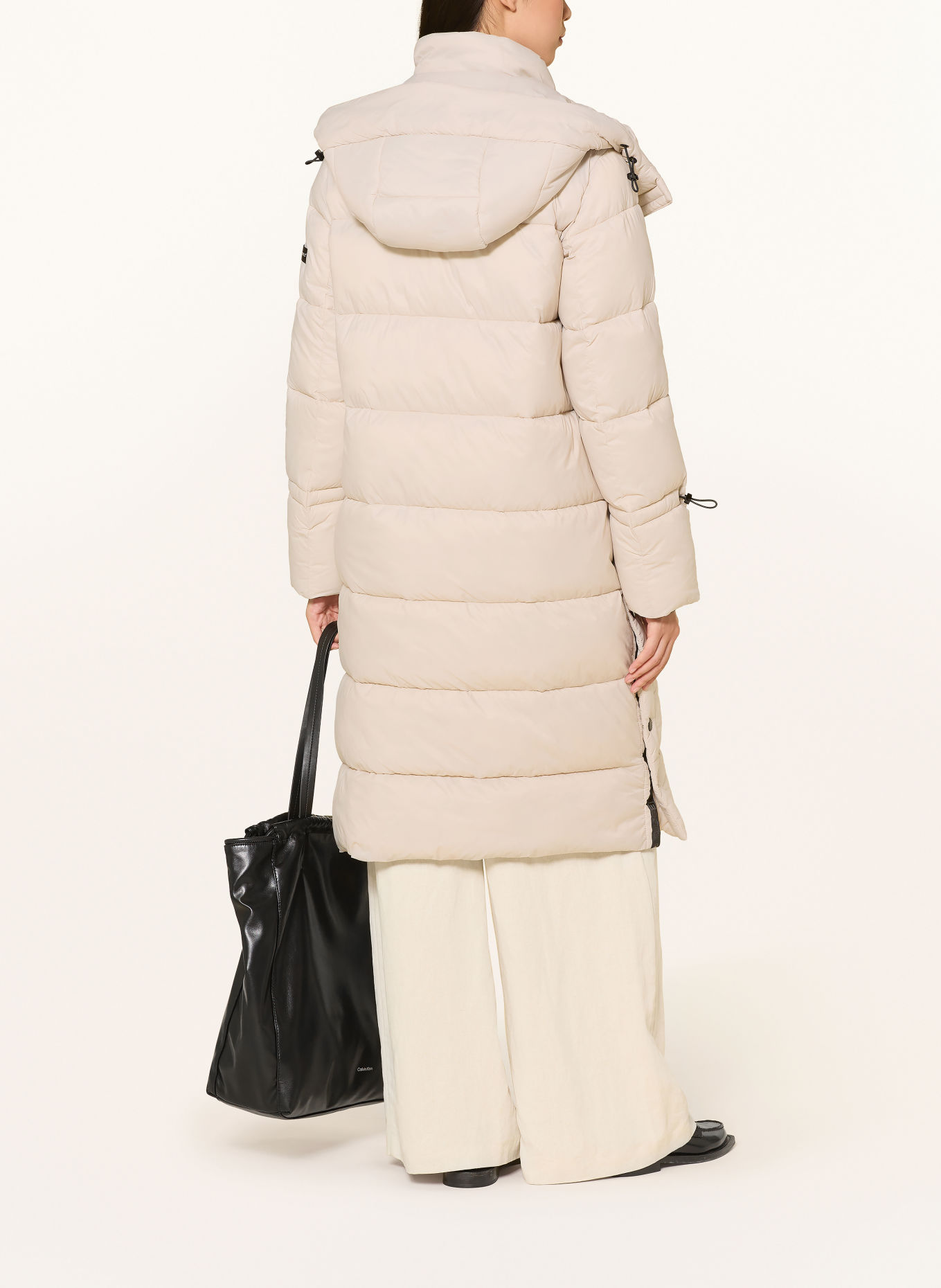 FRIEDA & FREDDIES Steppmantel DEANA mit abnehmbarer Kapuze: CREME