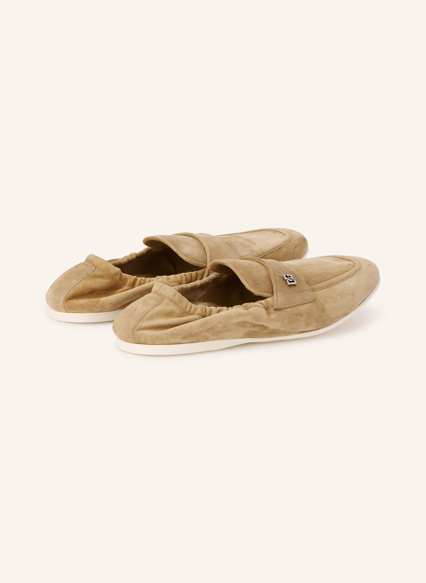 DOLCE & GABBANA Loafer: BEIGE