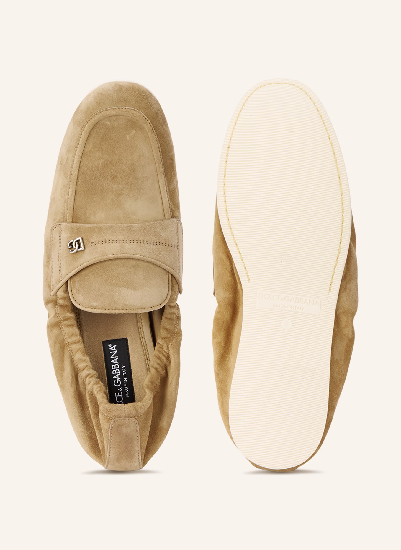DOLCE & GABBANA Loafer: BEIGE