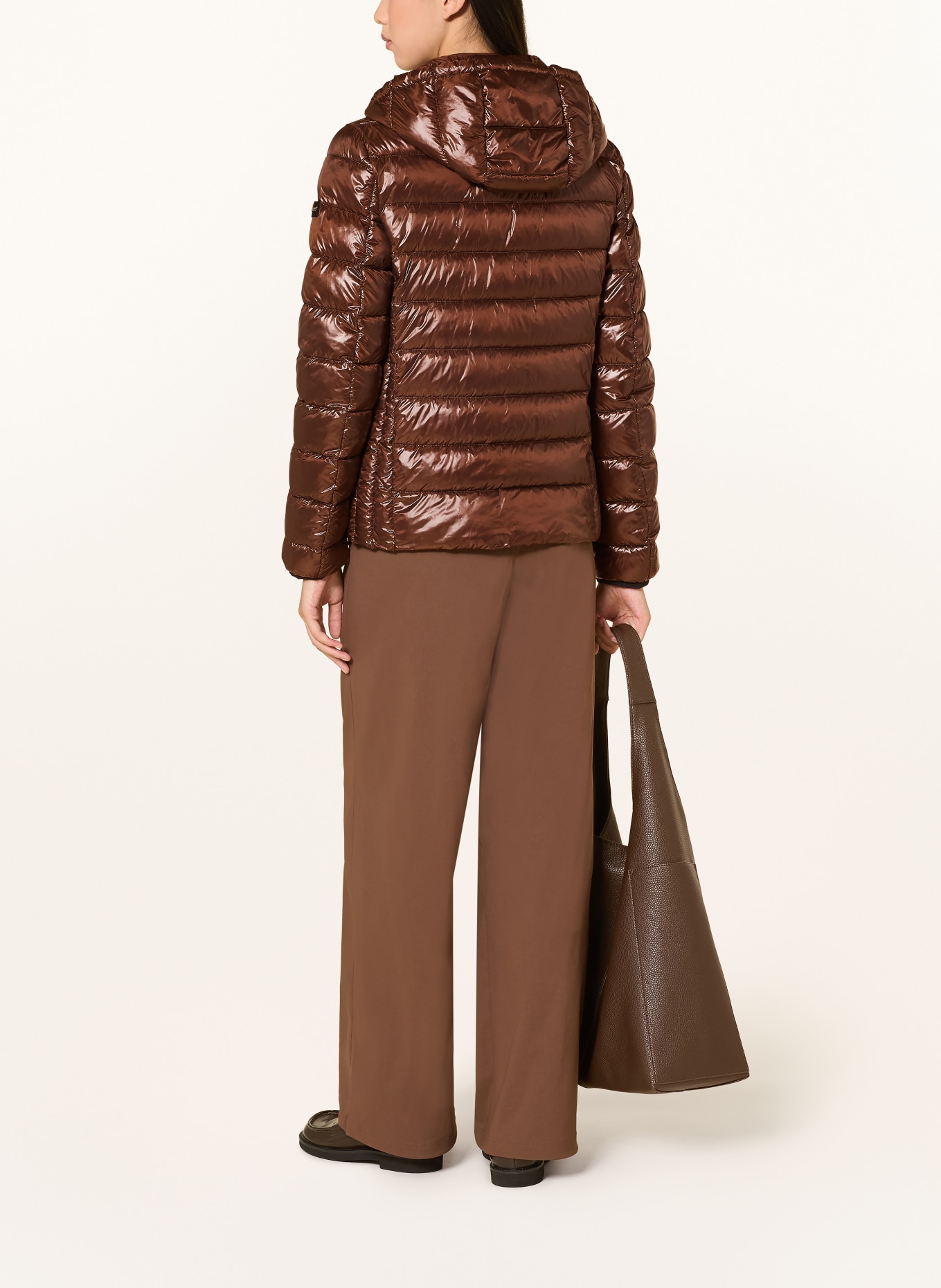FRIEDA & FREDDIES Steppjacke WENDA mit abnehmbarer Kapuze: DUNKELBRAUN