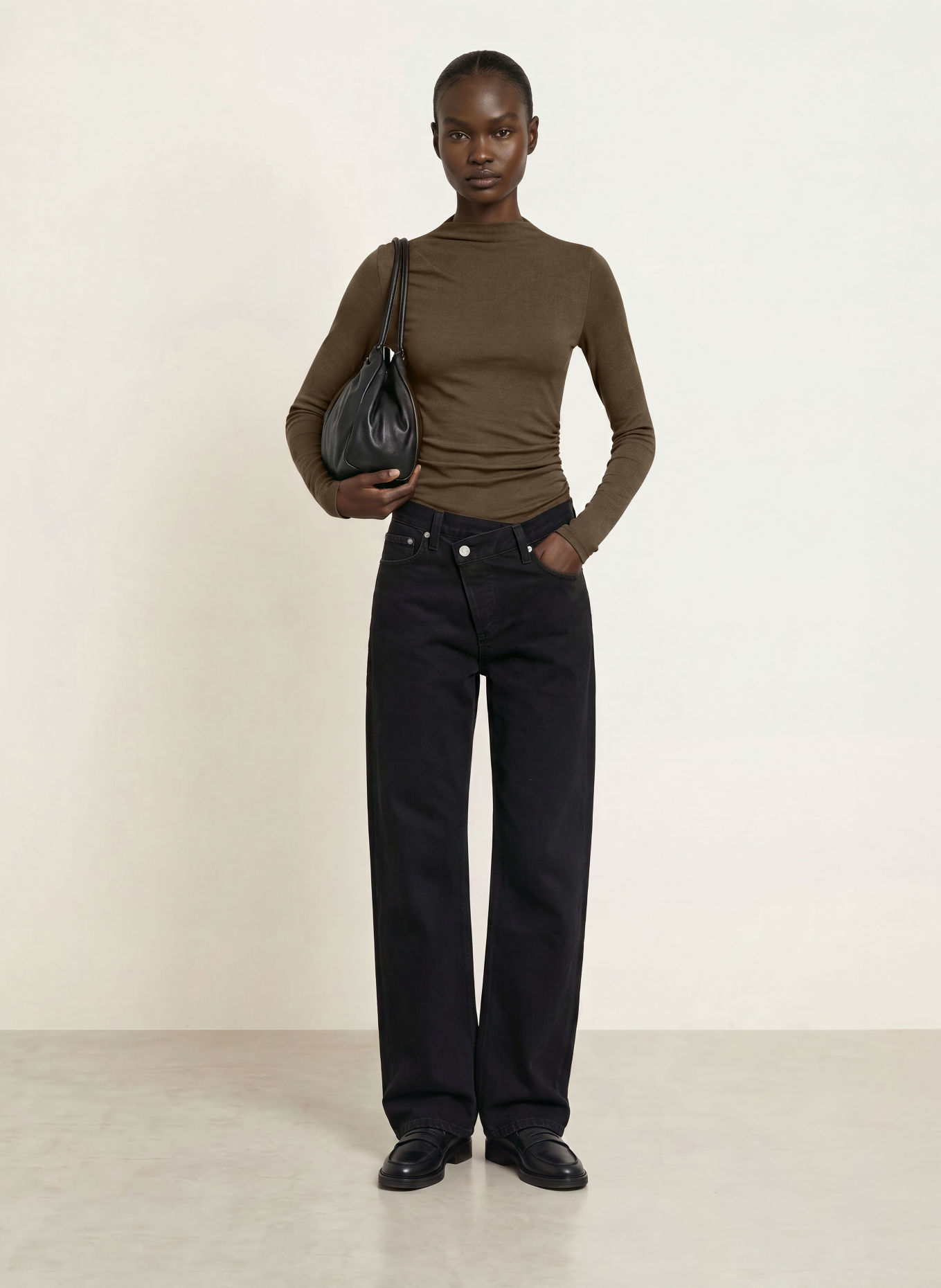 Rails Longsleeve JOELLE: OLIV