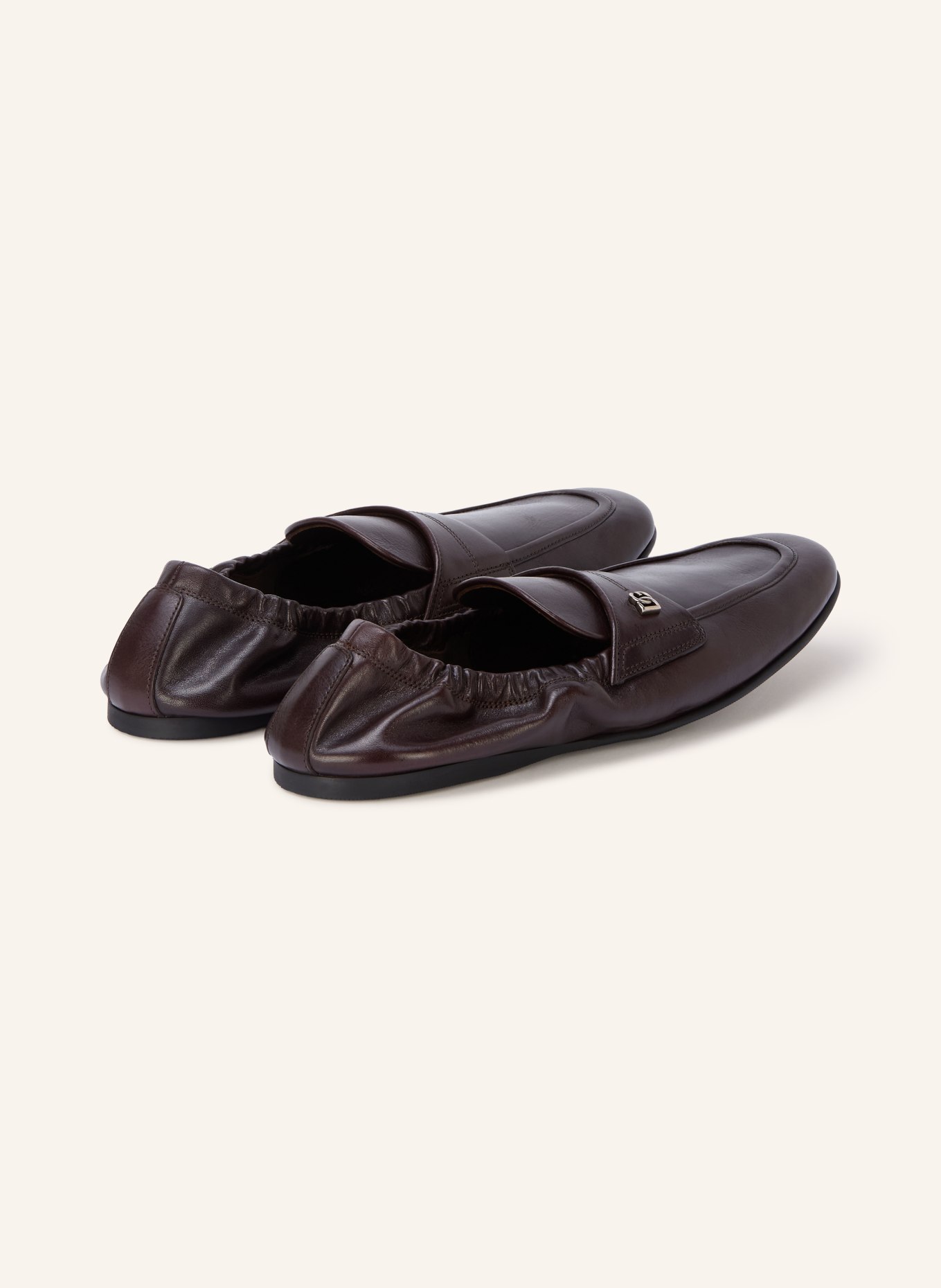 DOLCE & GABBANA Loafers: DARK BROWN