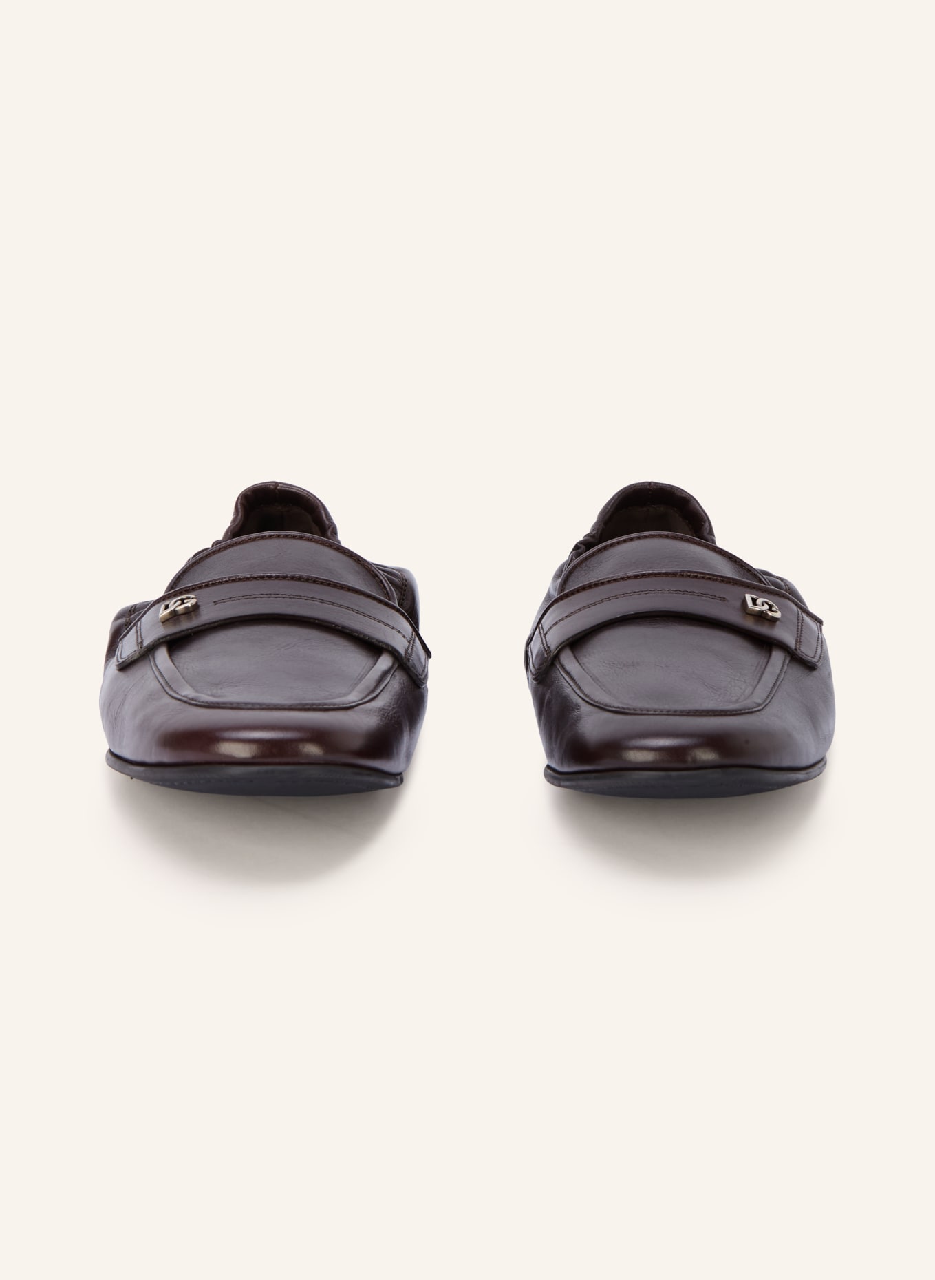 DOLCE & GABBANA Loafers: DARK BROWN