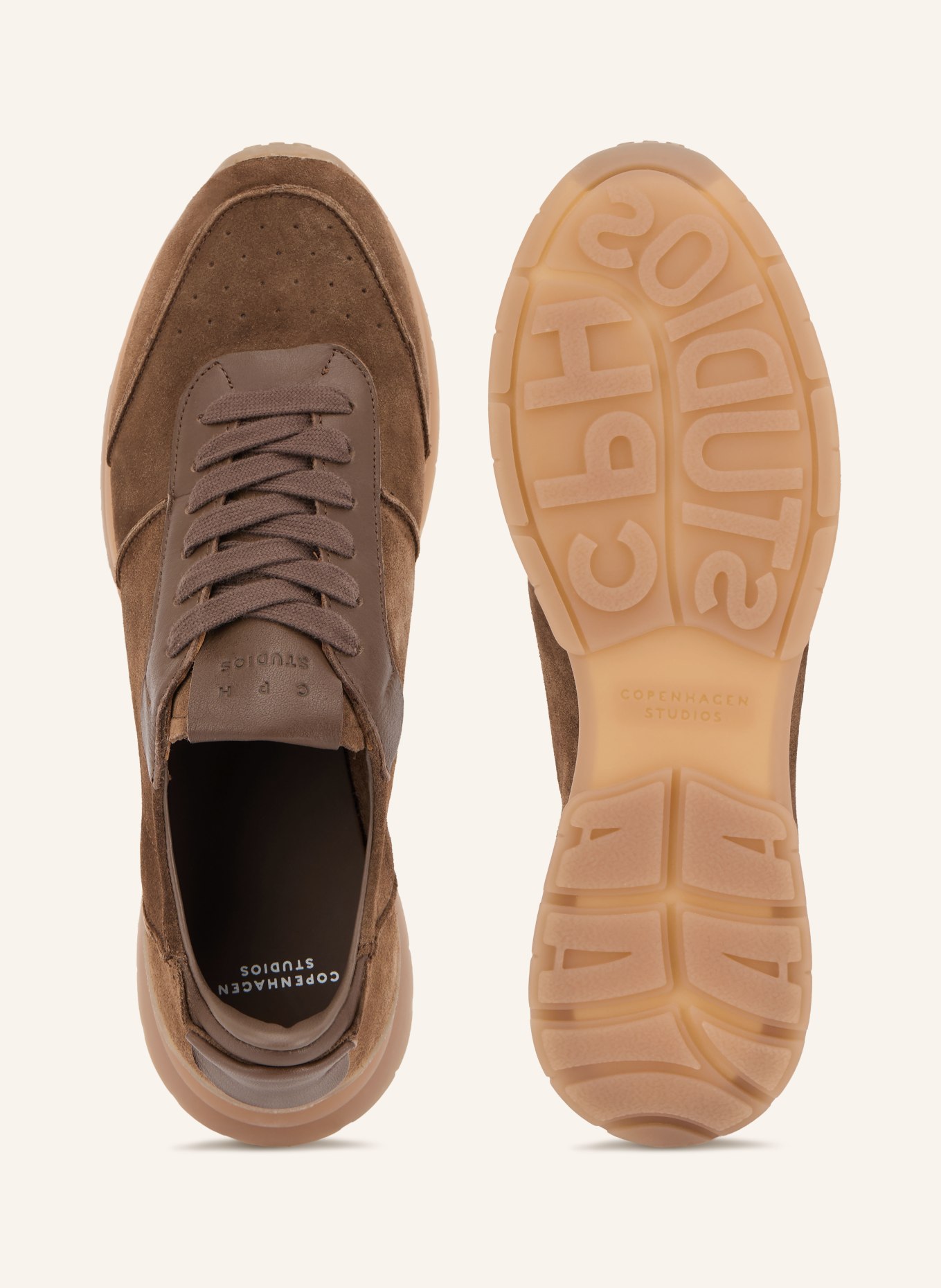 COPENHAGEN STUDIOS Sneaker CPH740: BRAUN