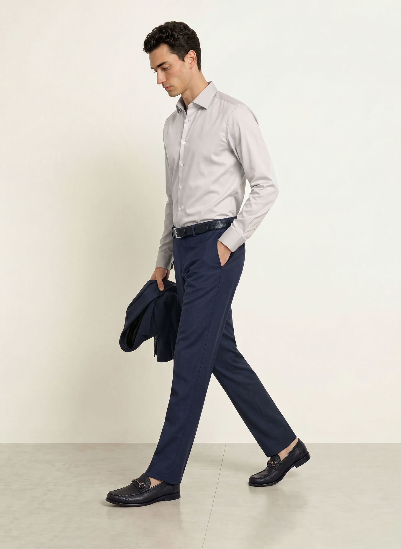 seidensticker Hemd Regular Fit: BLAUGRAU