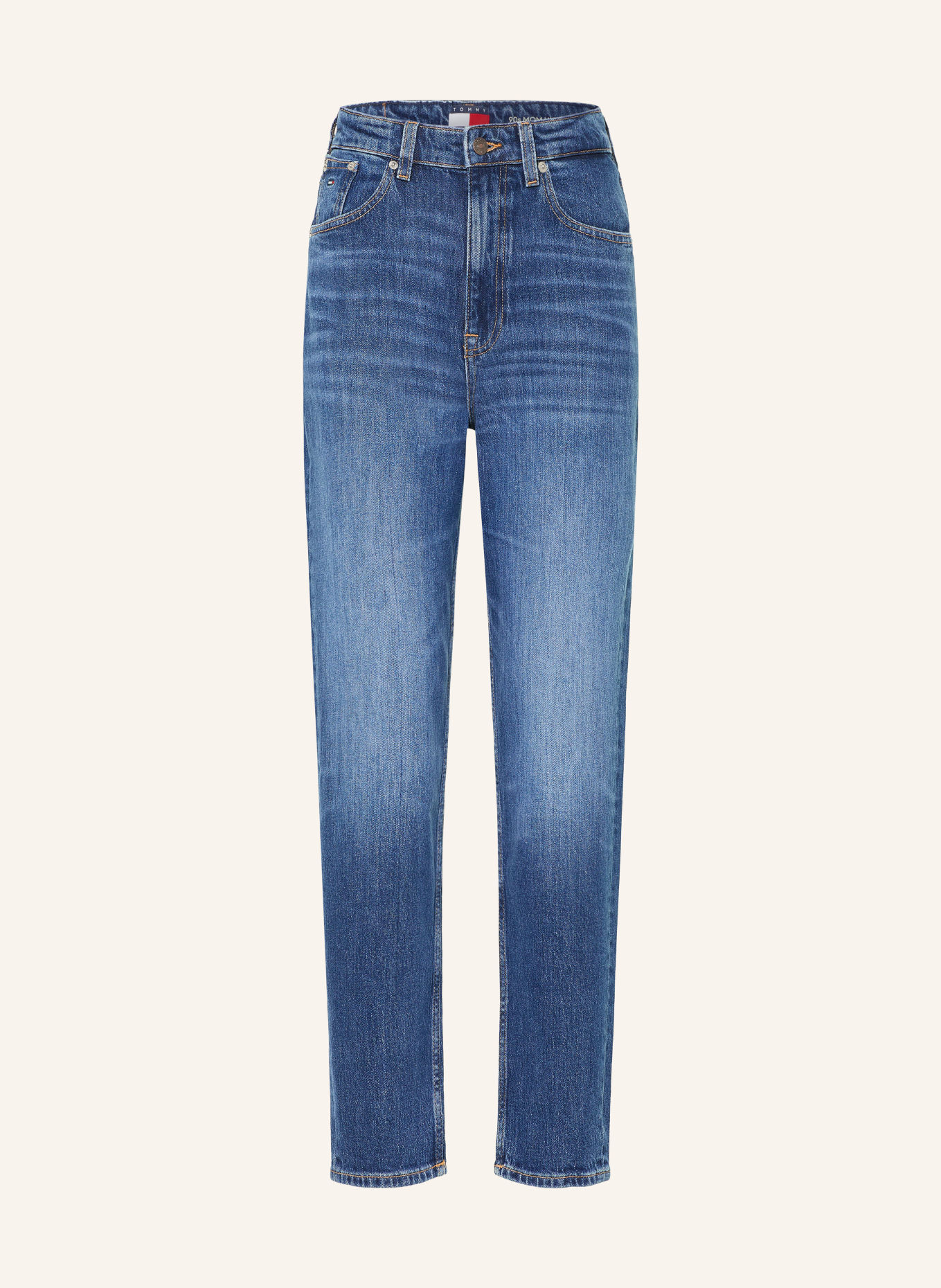 TOMMY JEANS Jean Mom 90S MOM HIGH TAPERED: 1BK Denim Dark