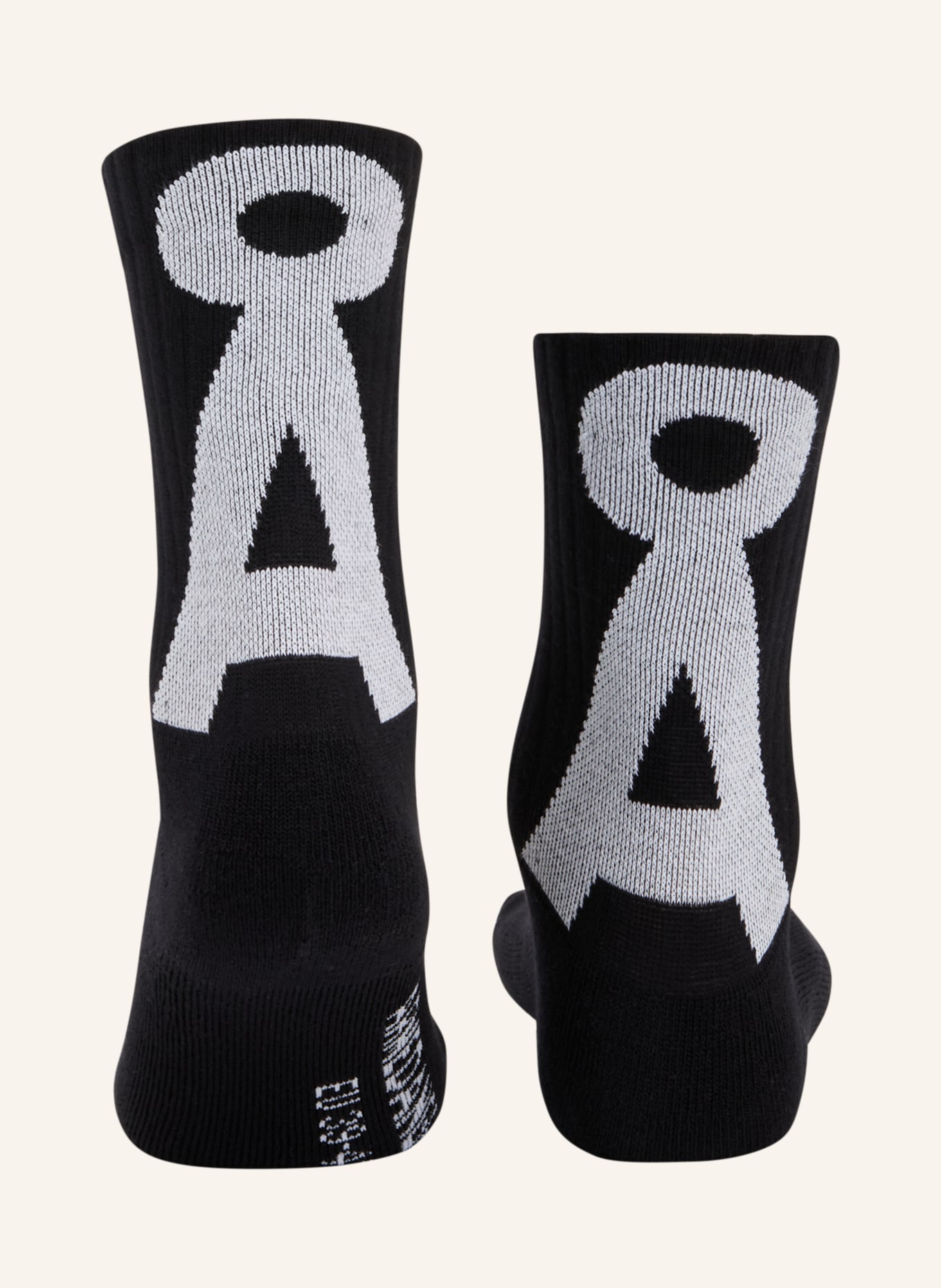ARMEDANGELS SAAMUS Socks: BLACK / WHITE