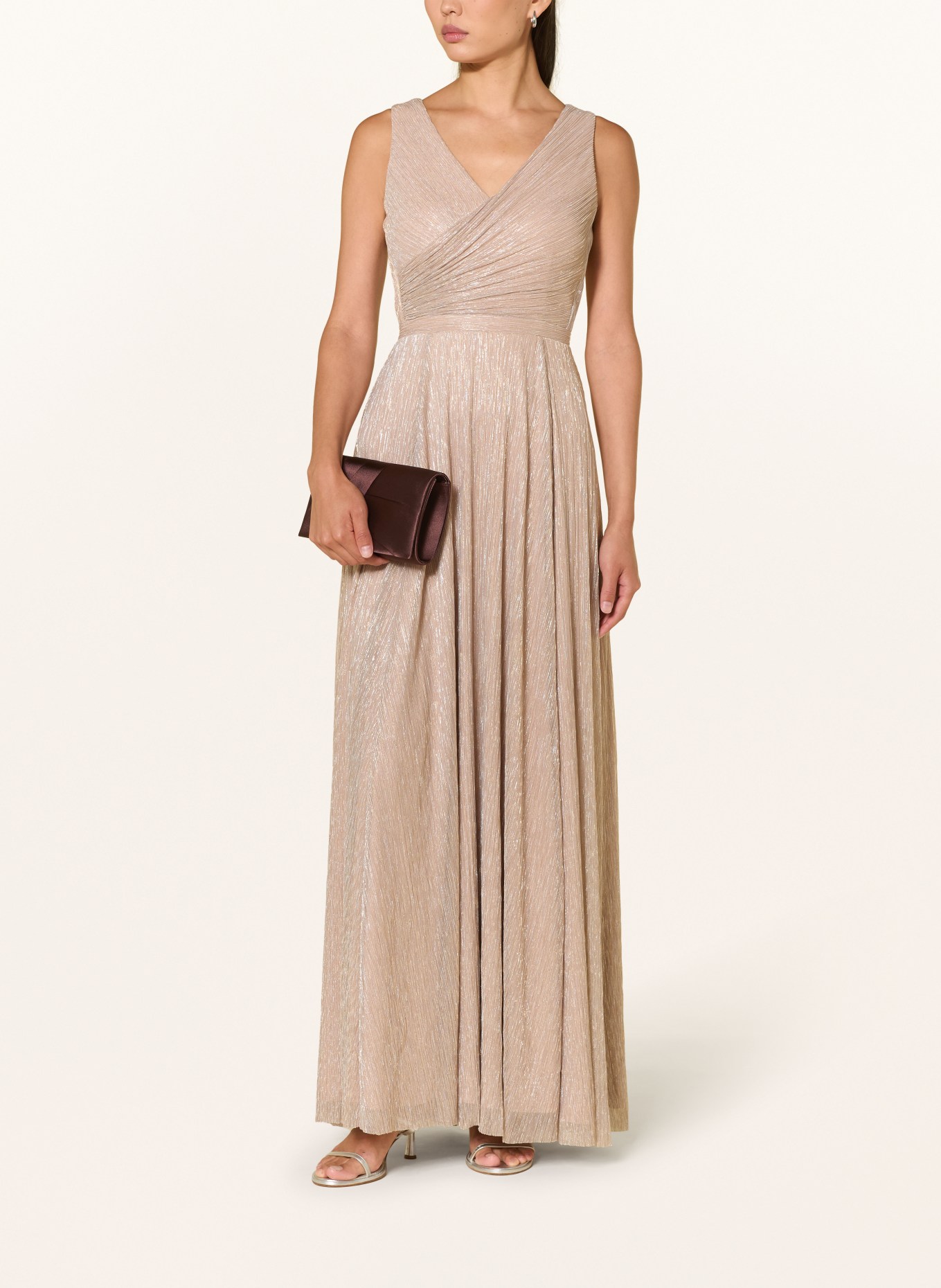 Vera Mont Clutch: MARRON FONCÉ