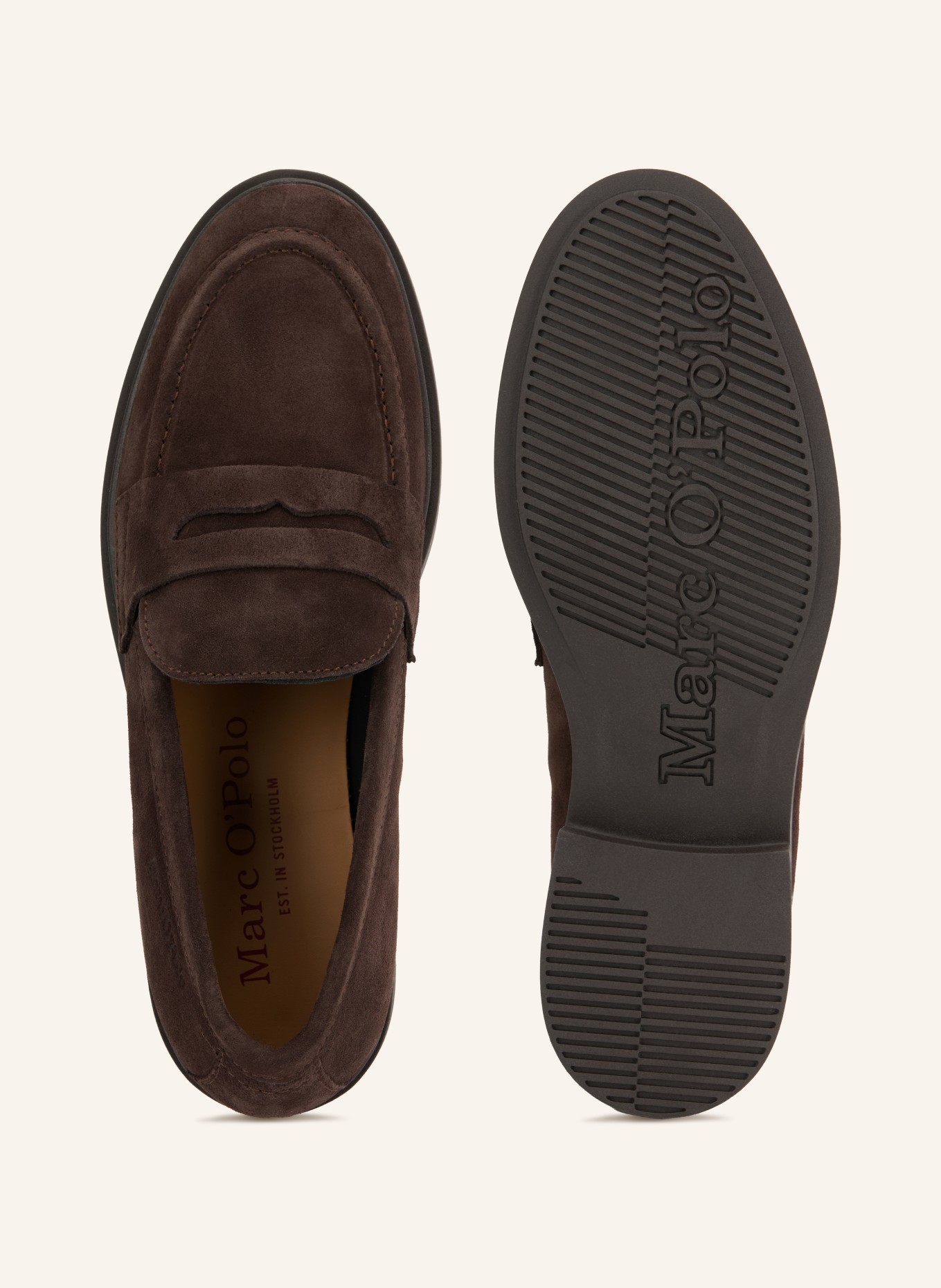 Marc O'Polo PAULA Penny loafer: DARK BROWN
