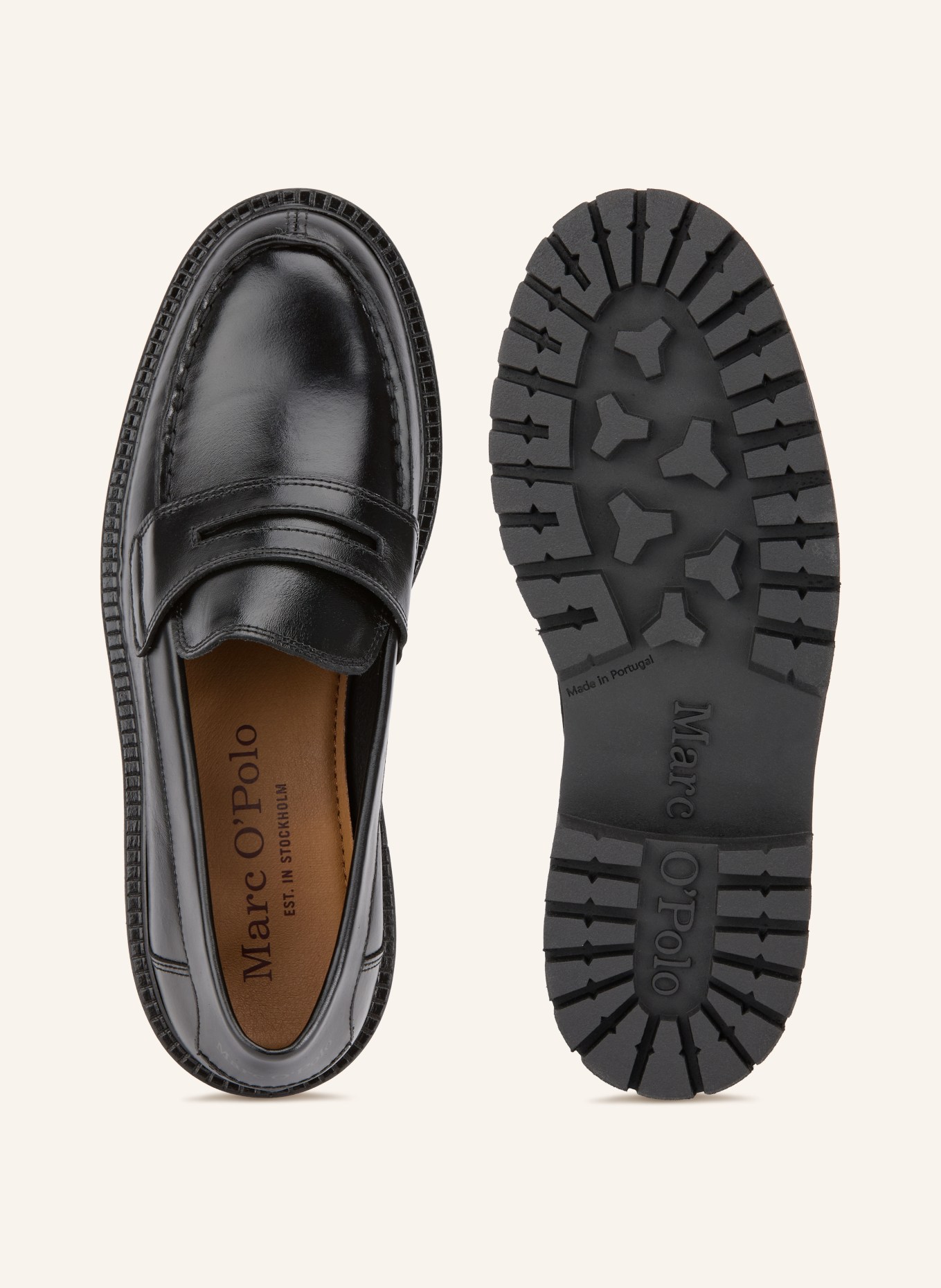 Marc O'Polo Penny loafers PHIA: CZARNY