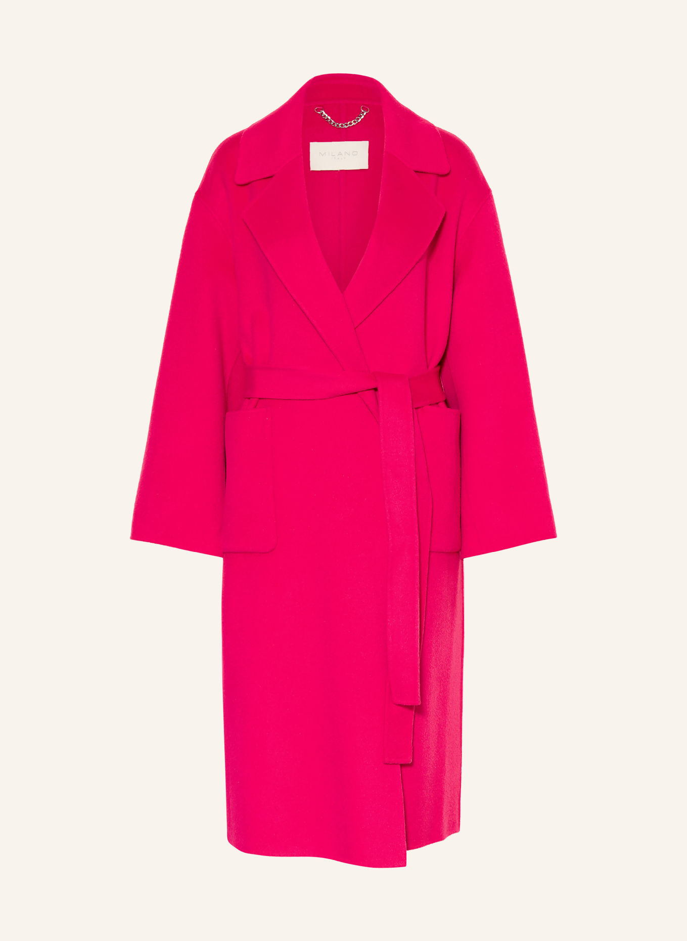 MILANO ITALY Wollmantel: NEONPINK