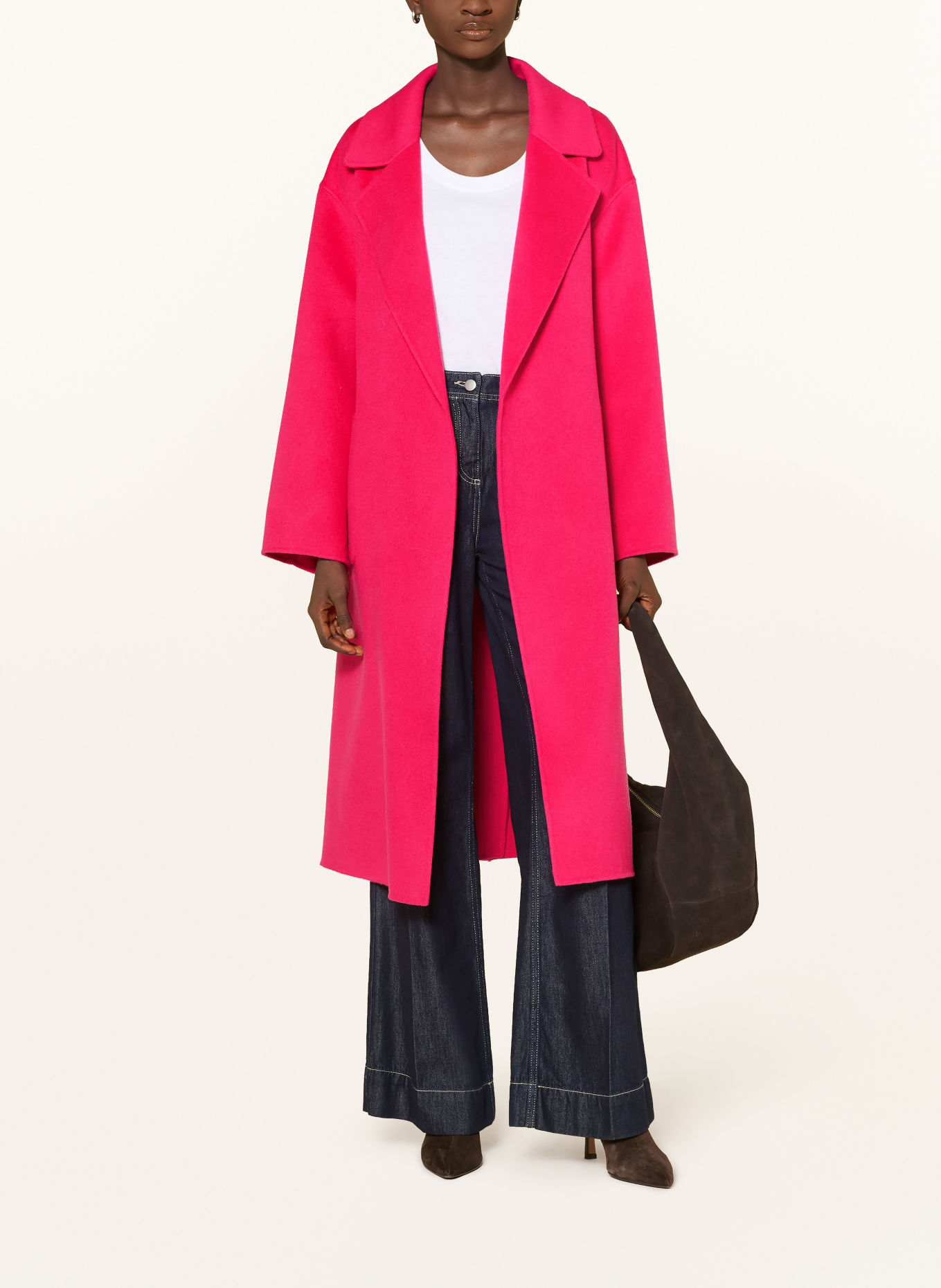 MILANO ITALY Wollmantel: NEONPINK