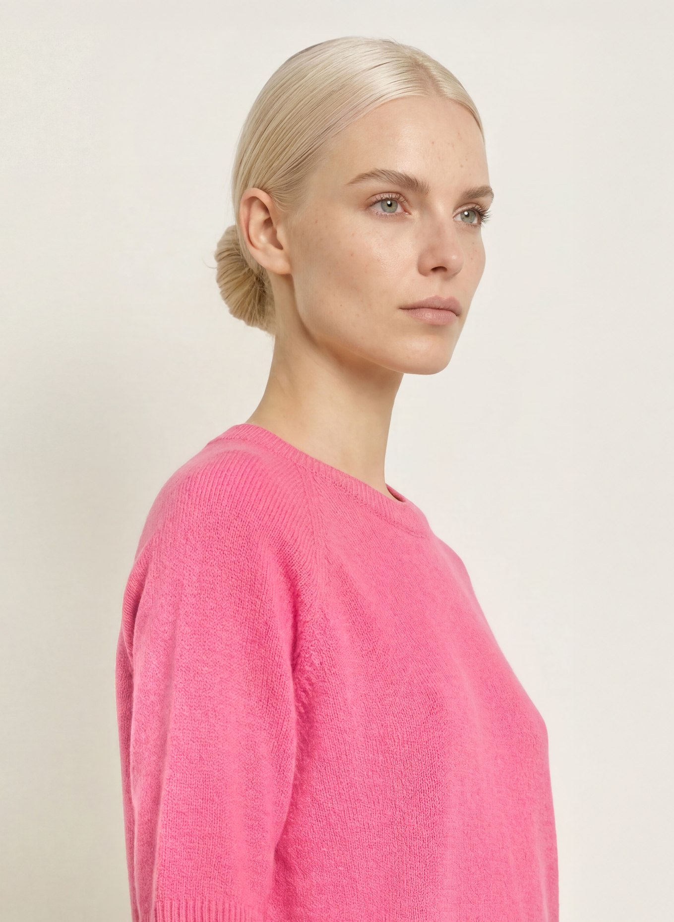 MILANO ITALY Gebreid shirt: ROZE