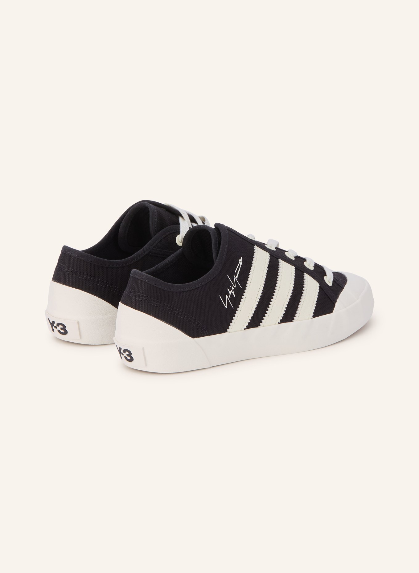 Y-3 Y-3 NISI LO Sneakers: BLACK / WHITE