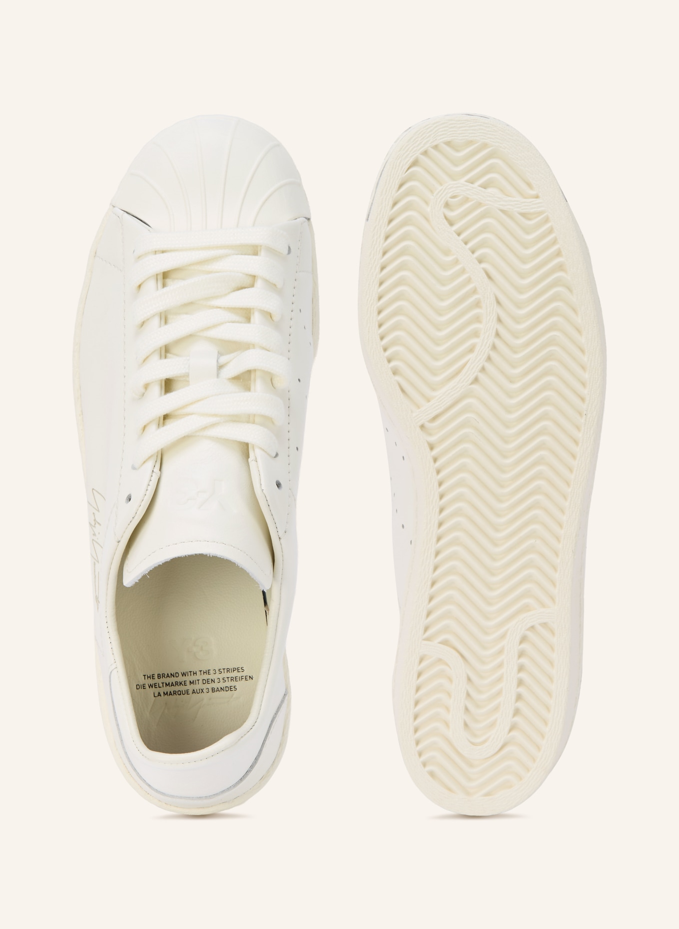 Y-3 Sneaker Y-3 SUPERSTAR: WEISS