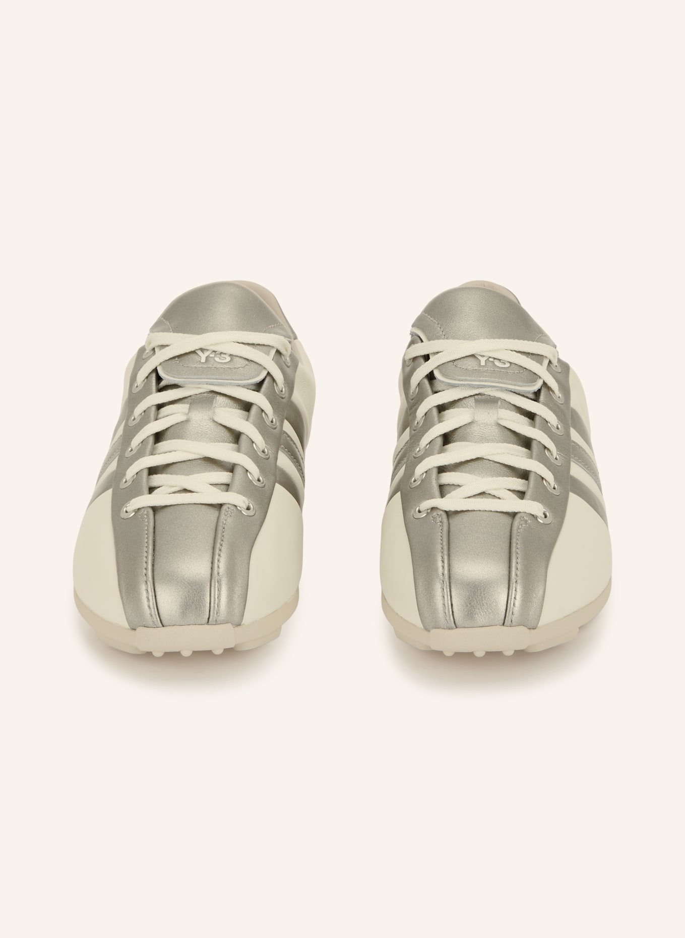 Y-3 Y-3 FIELD Sneakers: WHITE / SILVER