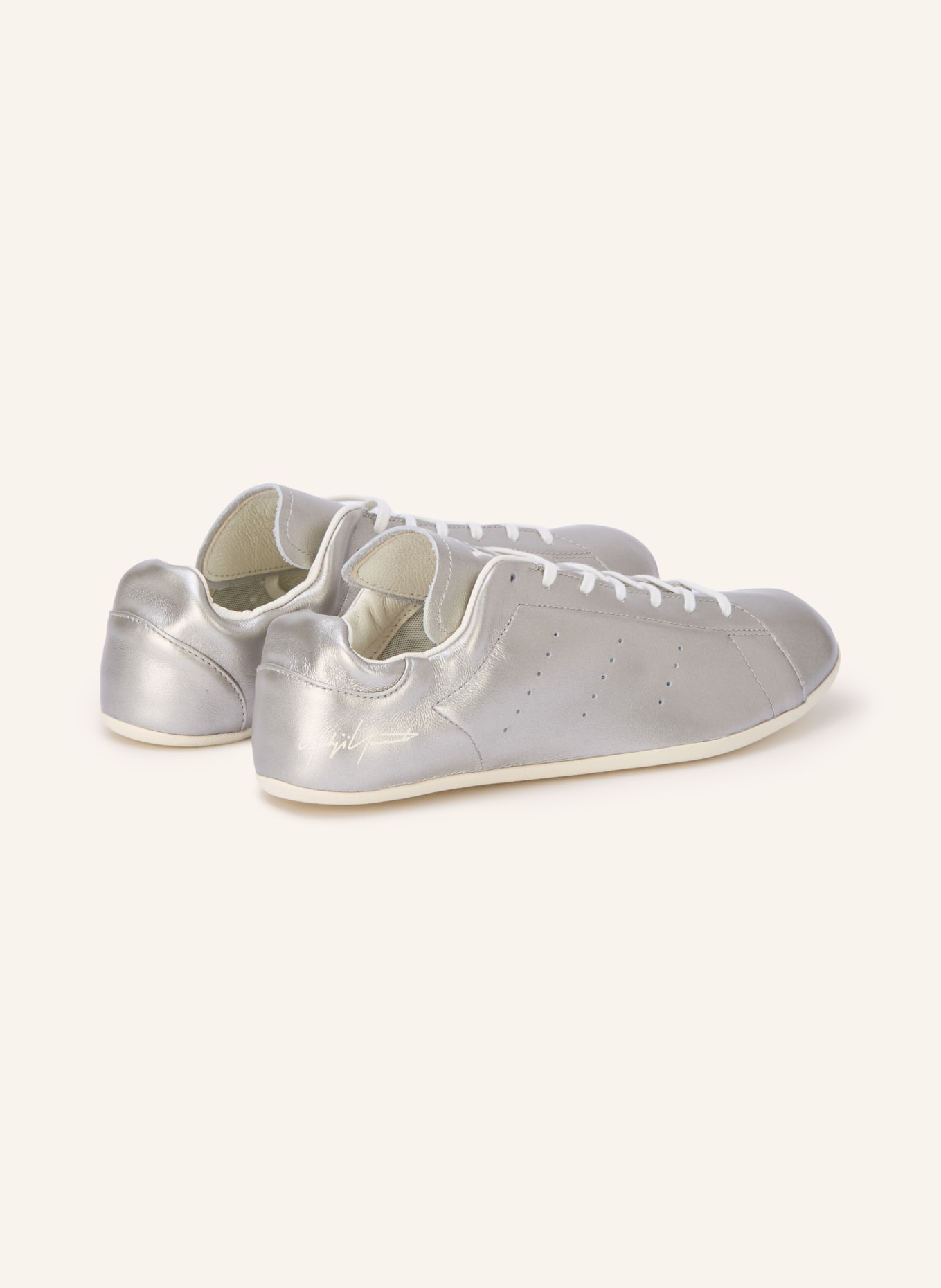 Y-3 Sneaker Y-3 STAN SMITH LO PRO: SILBER / ECRU