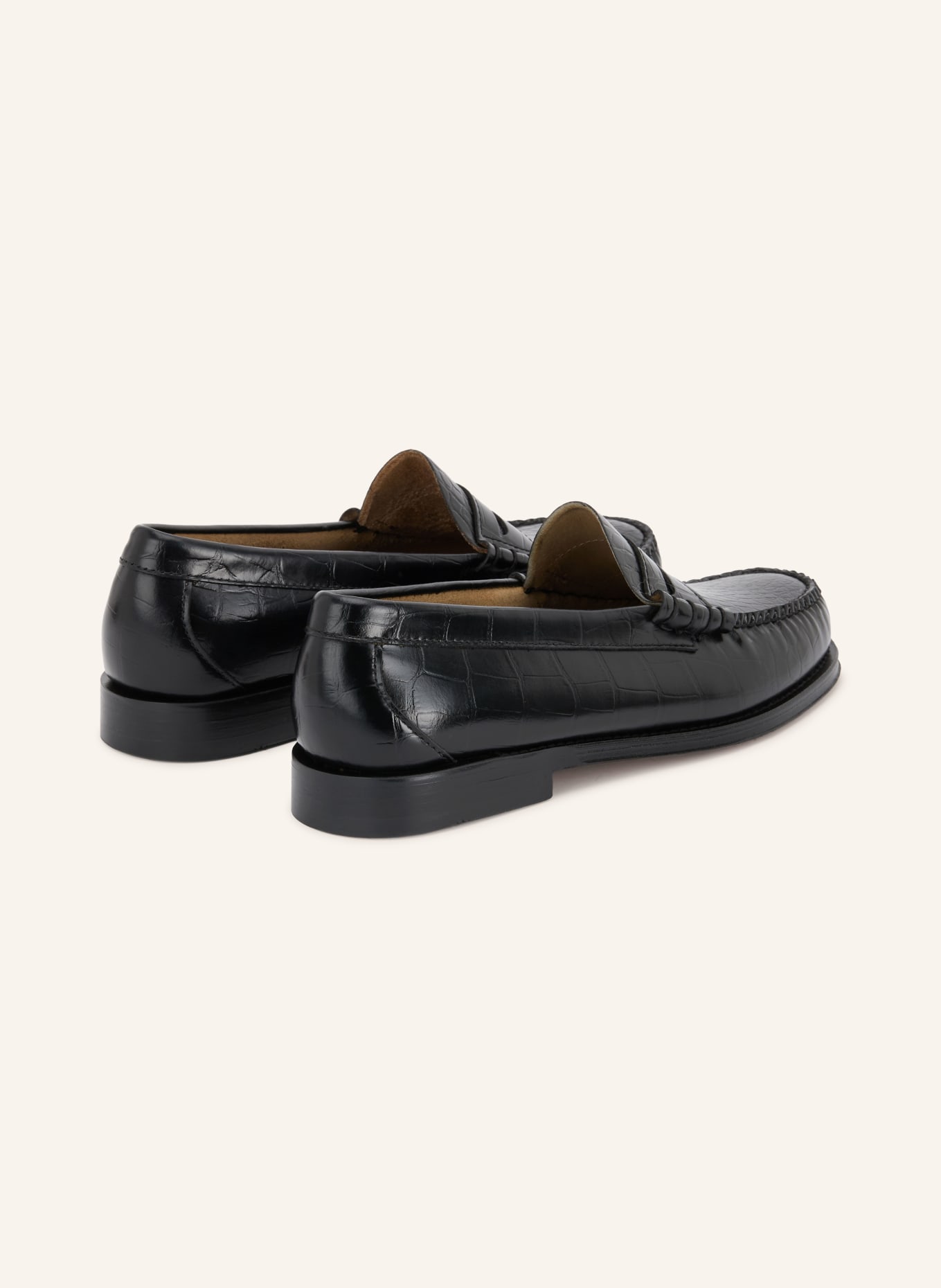 G.H.Bass Pennyloafer WEEJUN HERITAGE: ZWART