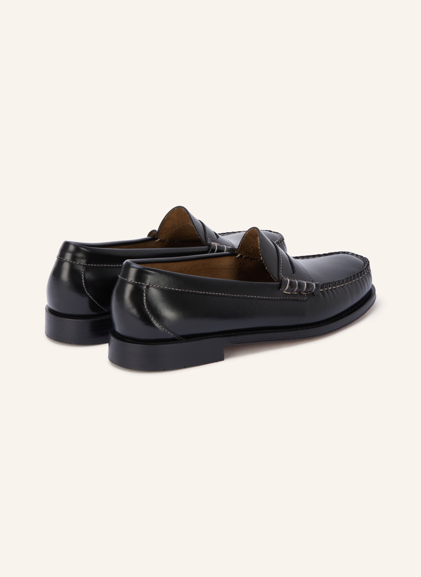 G.H.Bass Pennyloafer WEEJUN HERITAGE: ZWART