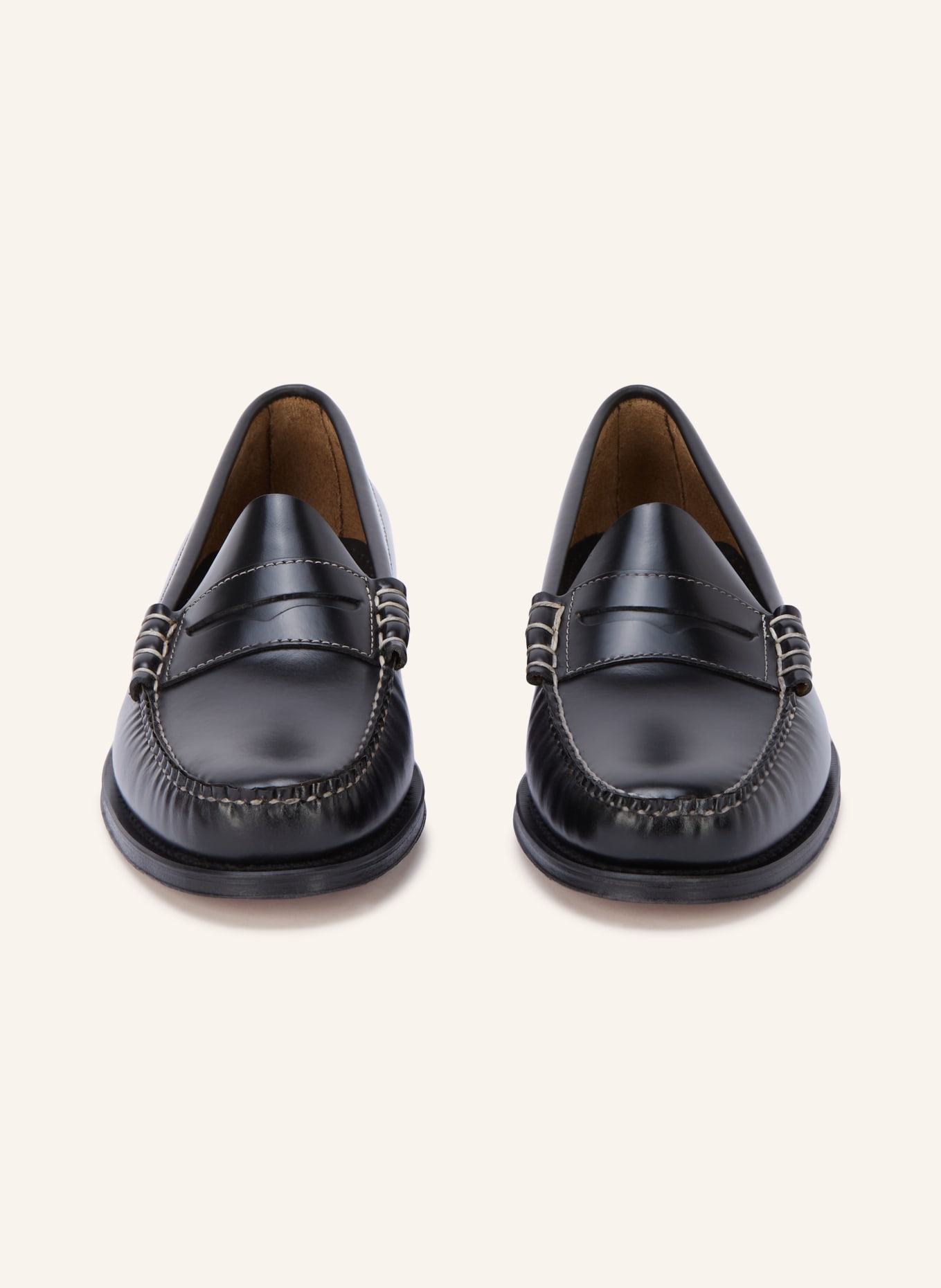 G.H.Bass Pennyloafer WEEJUN HERITAGE: ZWART