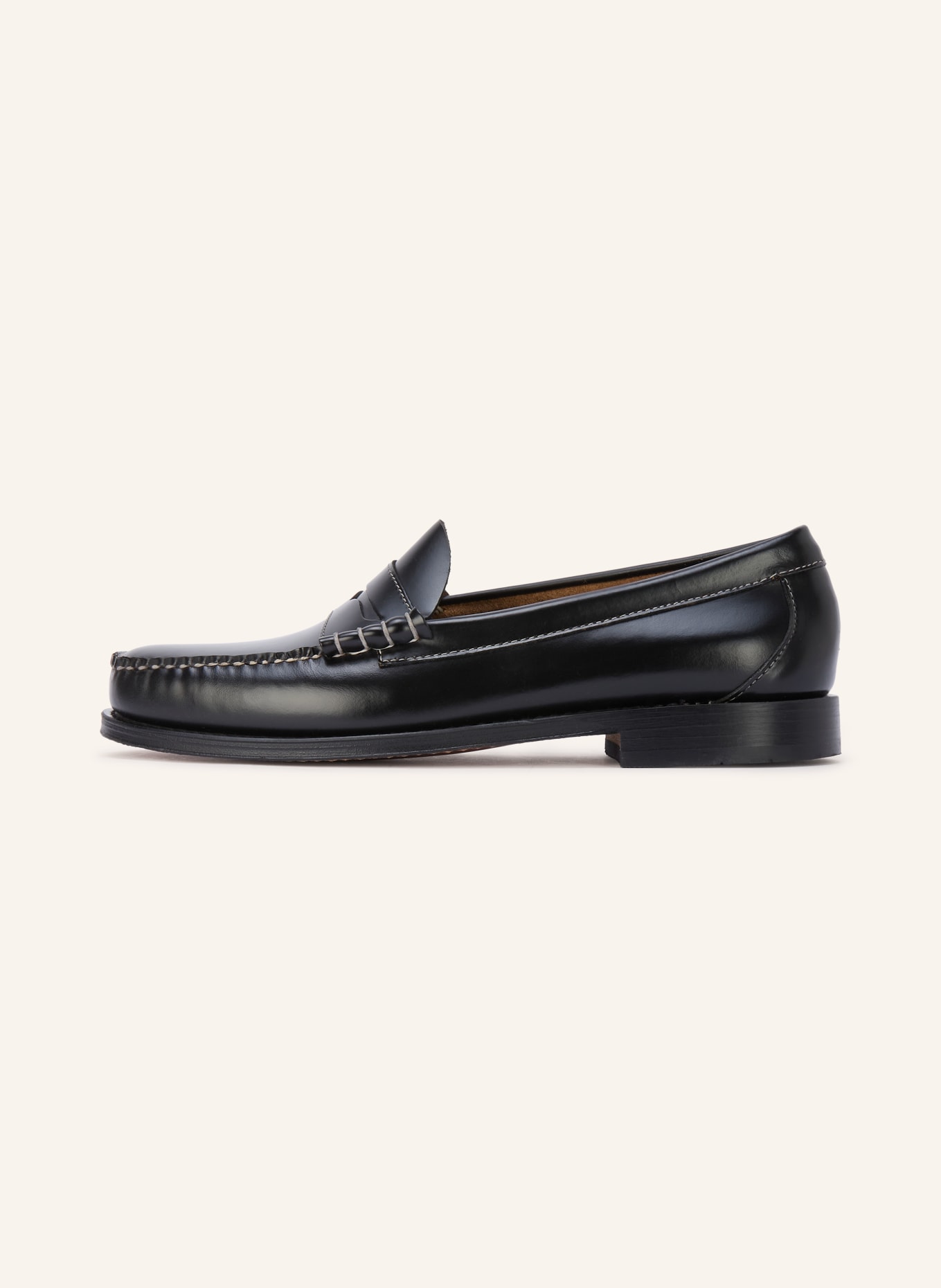 G.H.Bass Pennyloafer WEEJUN HERITAGE: ZWART