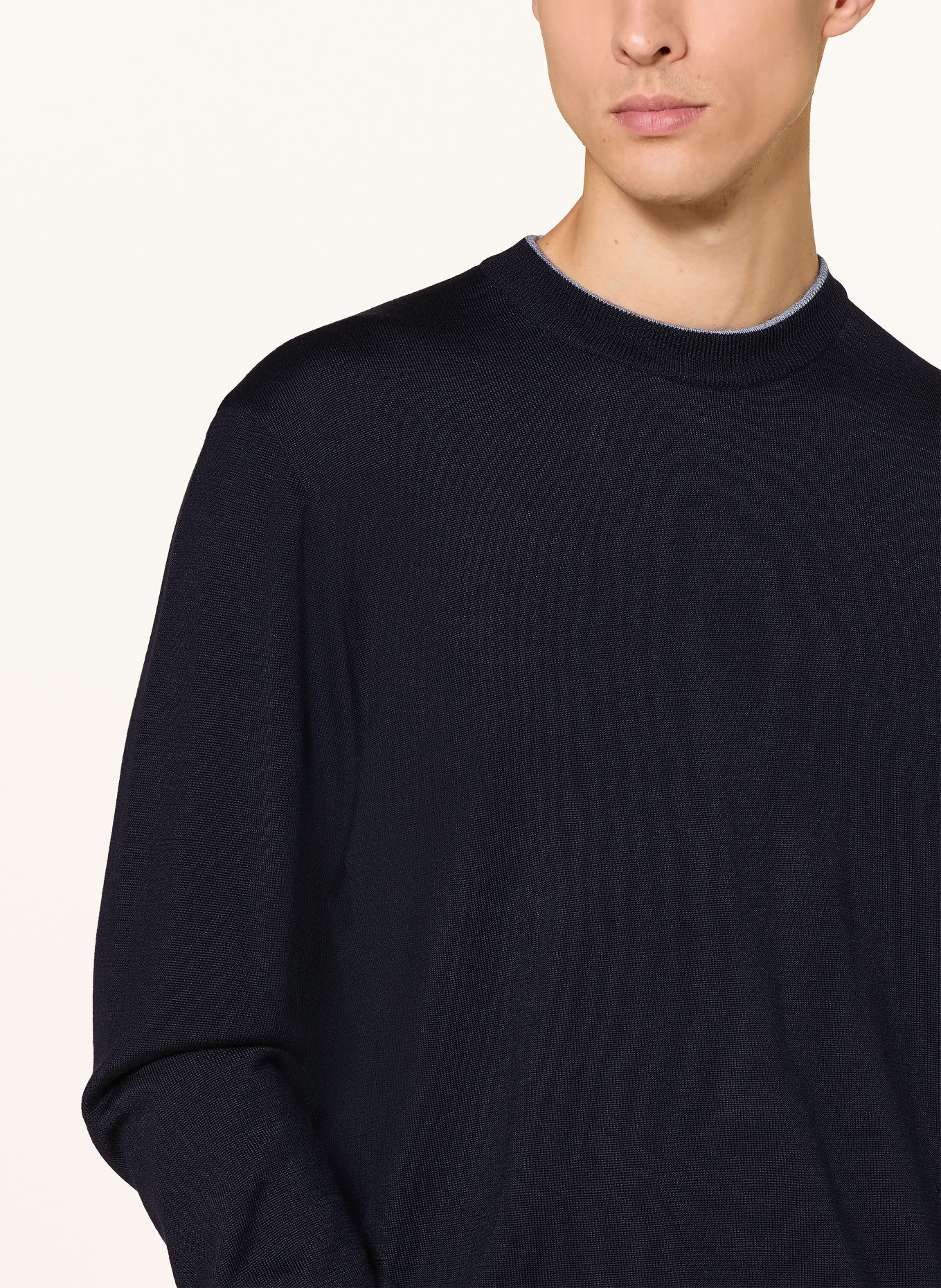 PAUL & SHARK Sweater: DARK BLUE / LIGHT BLUE