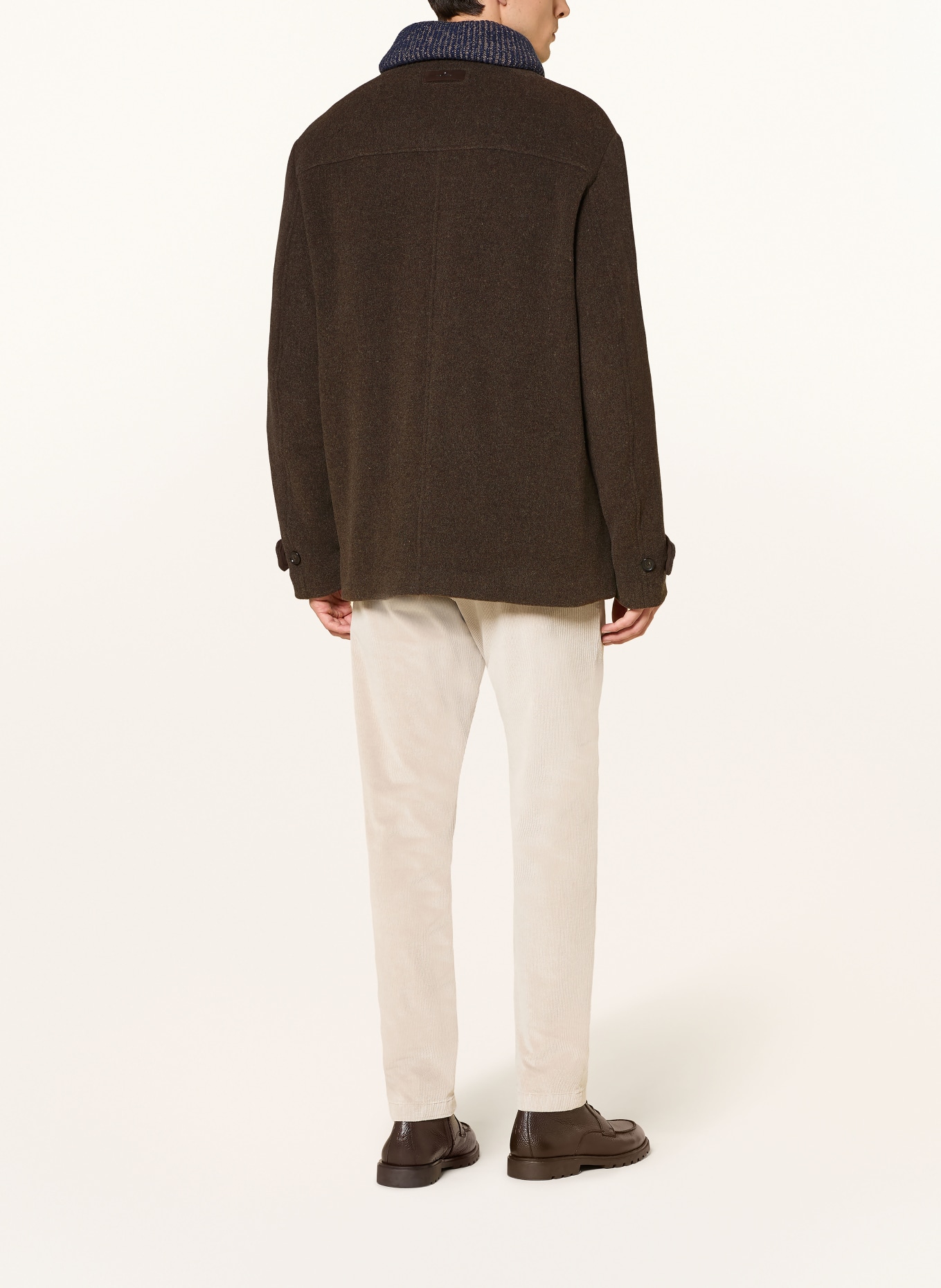 PAUL & SHARK Jacket: TAUPE / BLUE