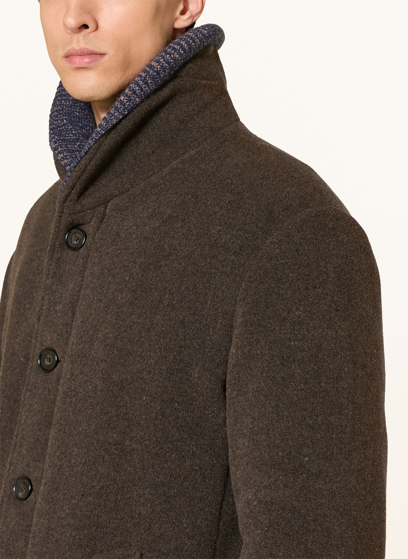 PAUL & SHARK Jacket: TAUPE / BLUE