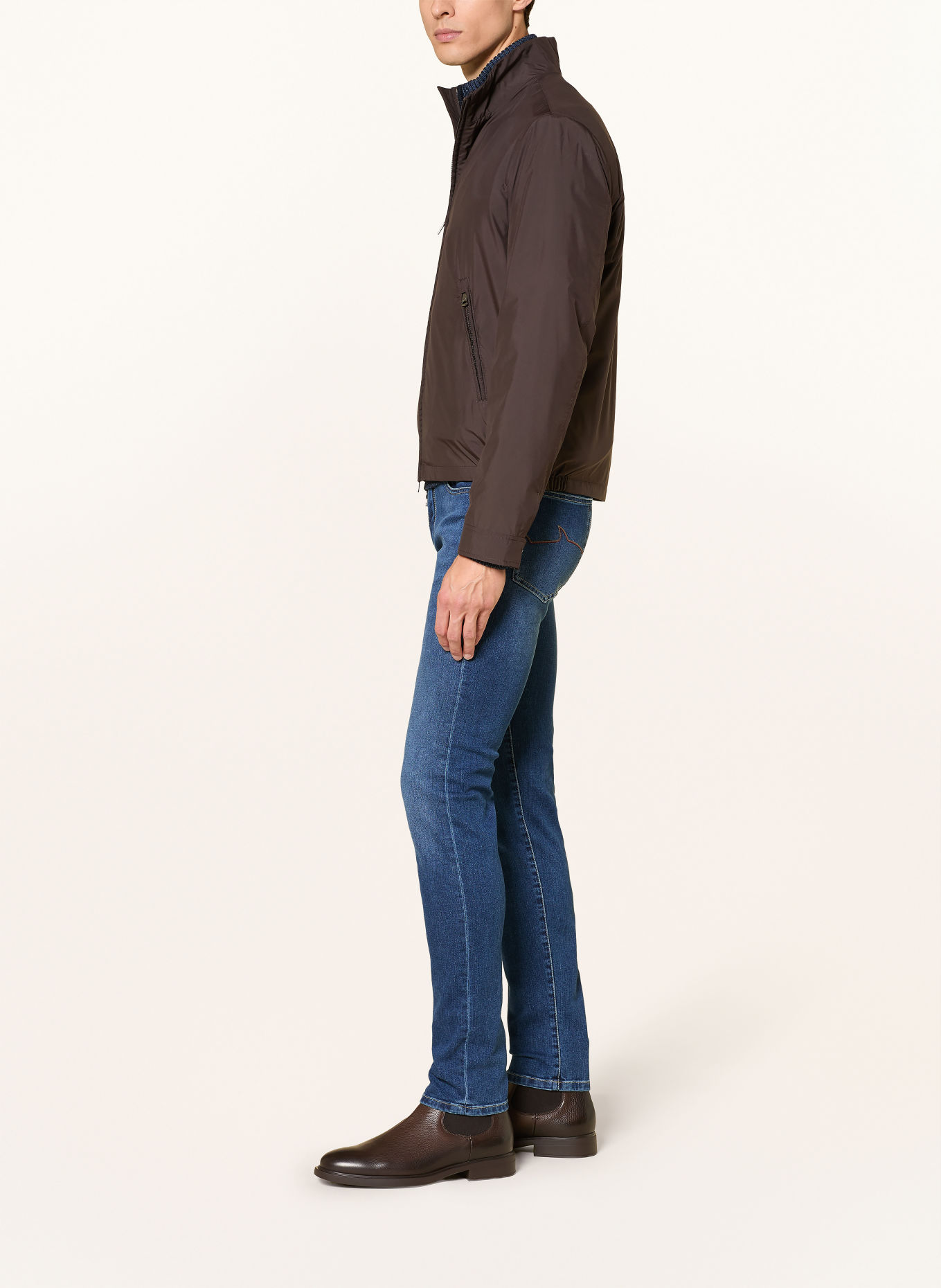 PAUL & SHARK Extra Slim Fit Jeans: J02 mid blue