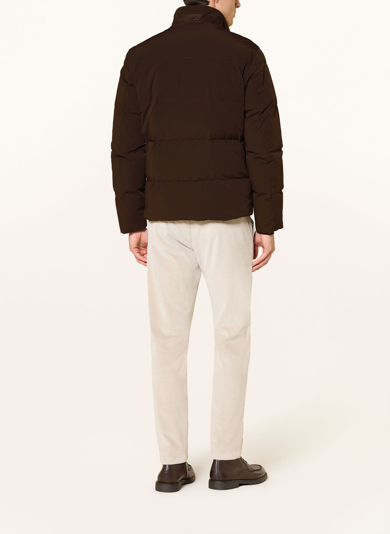 PAUL & SHARK TYPHOON Down Jacket: DARK BROWN