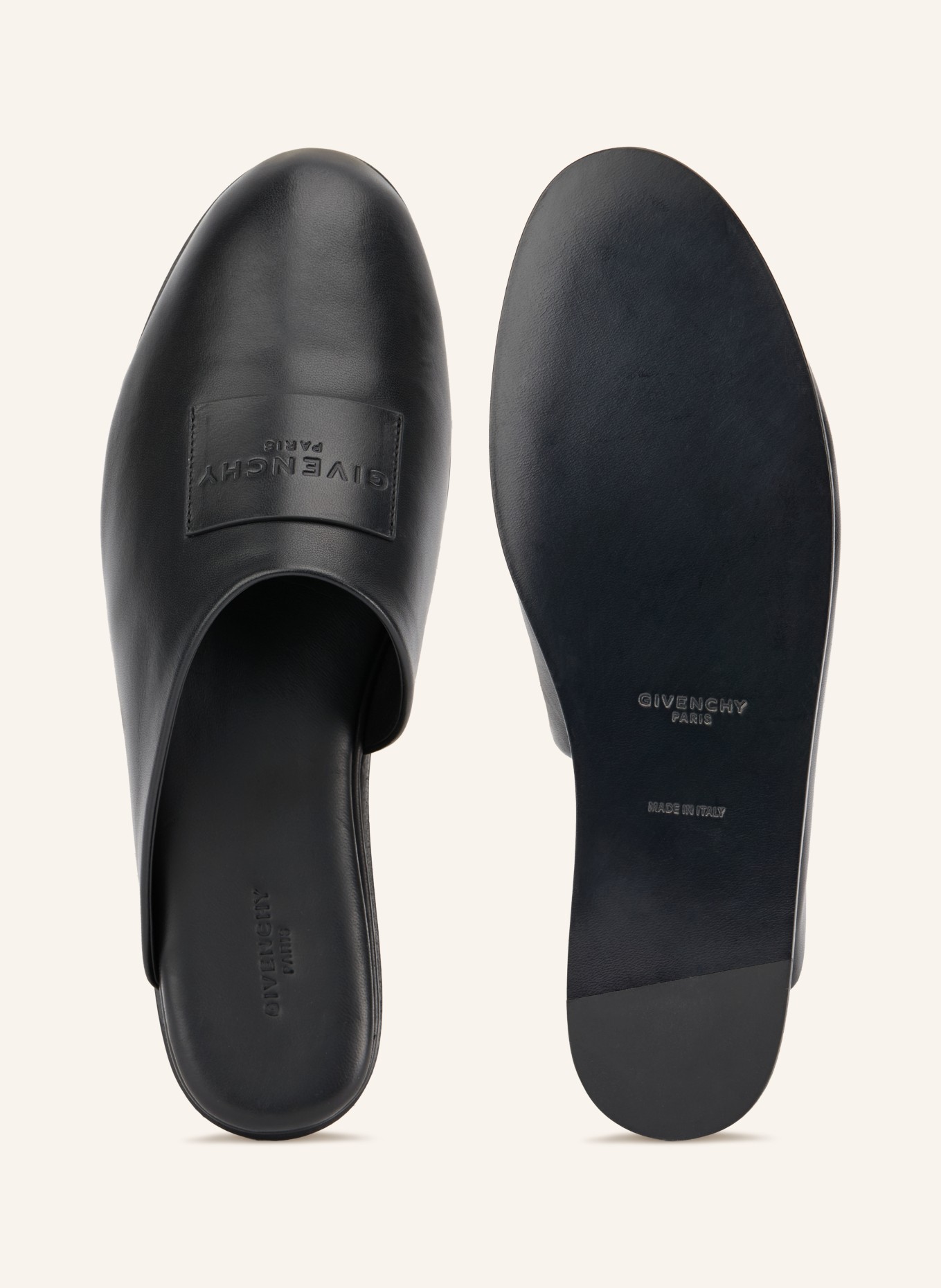GIVENCHY Mules: BLACK