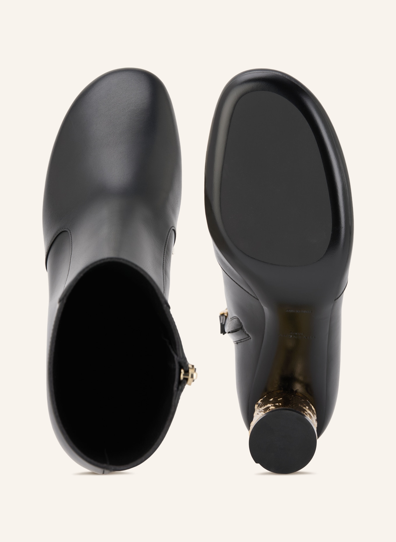 GIVENCHY Stiefeletten: SCHWARZ / GOLD