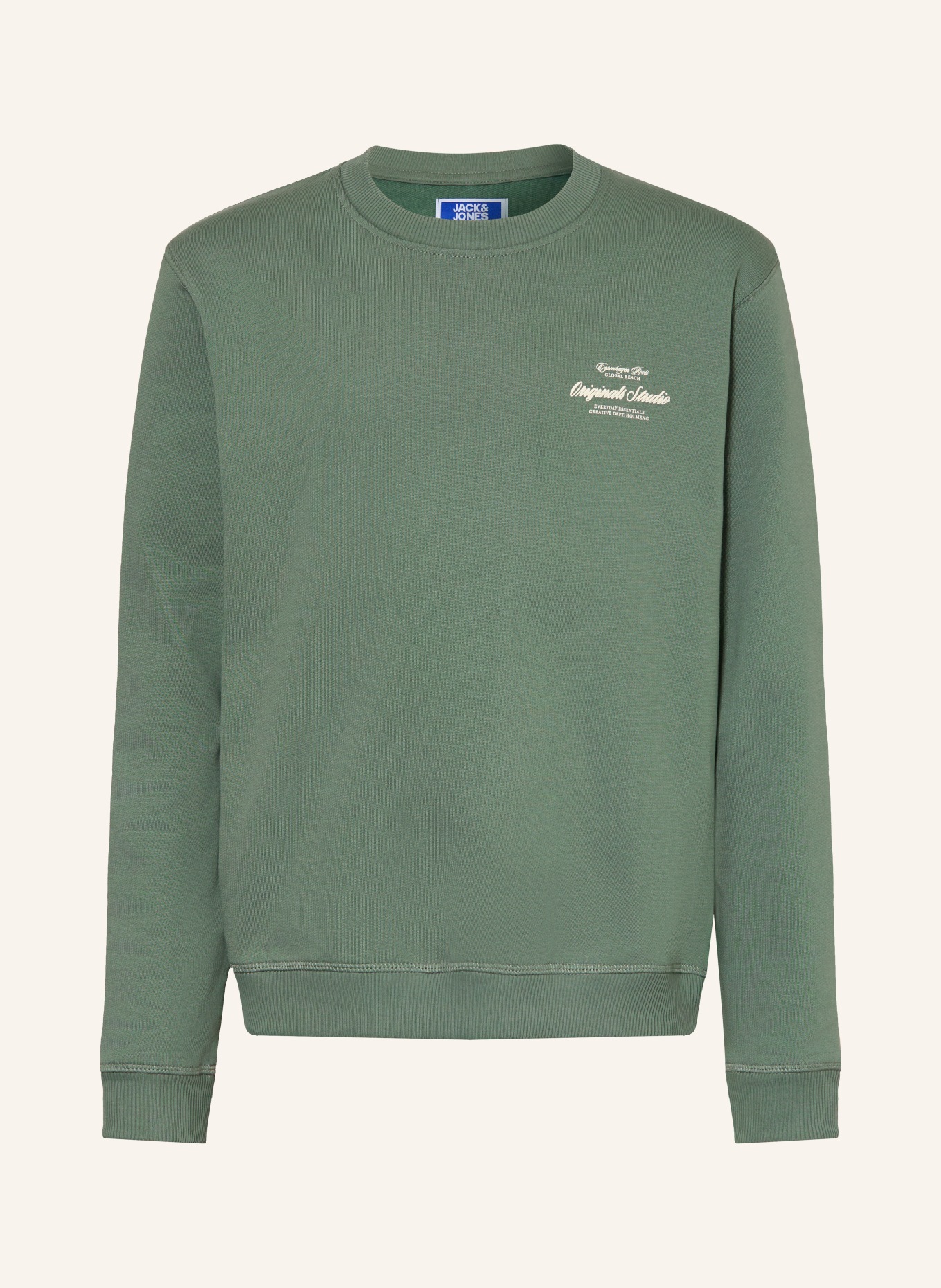 JACK&JONES Sweatshirt: GREEN