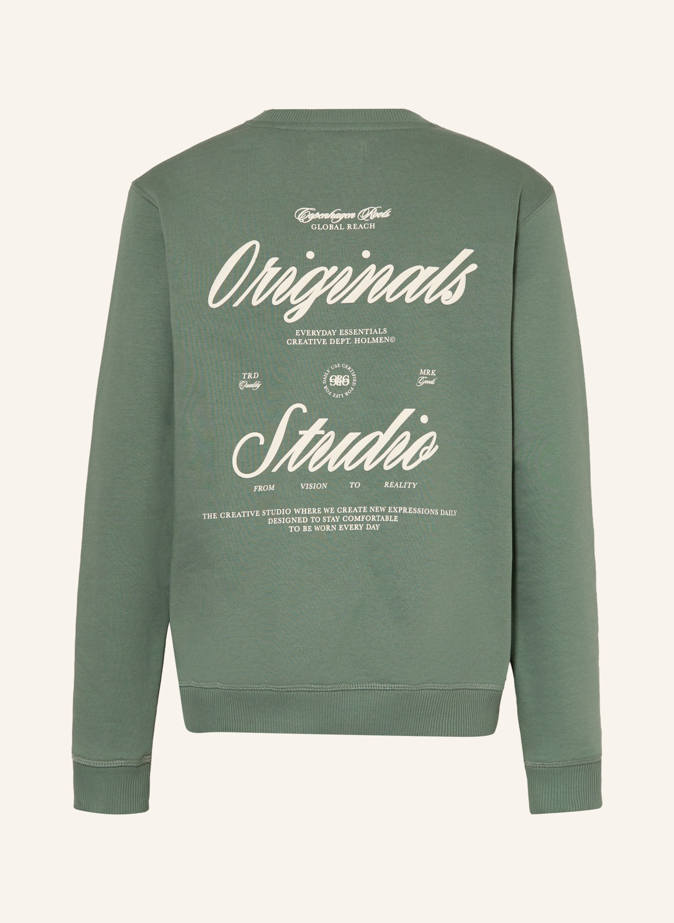 JACK&JONES Sweatshirt: GREEN