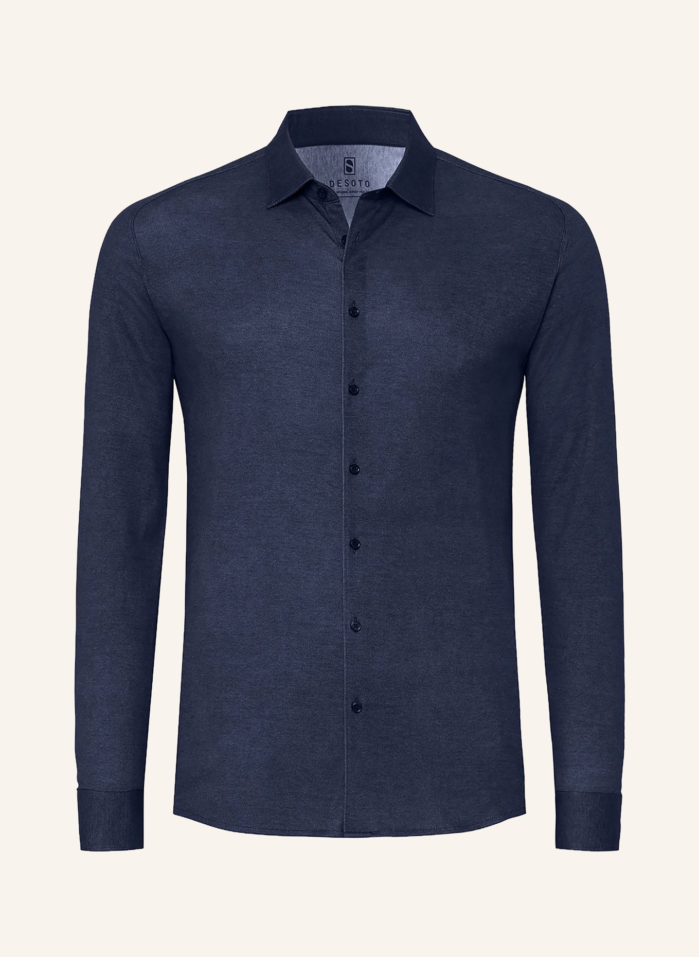 DESOTO Overhemd, slim fit: BLAUW