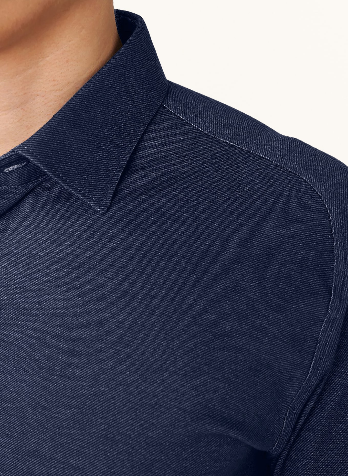 DESOTO Overhemd, slim fit: BLAUW