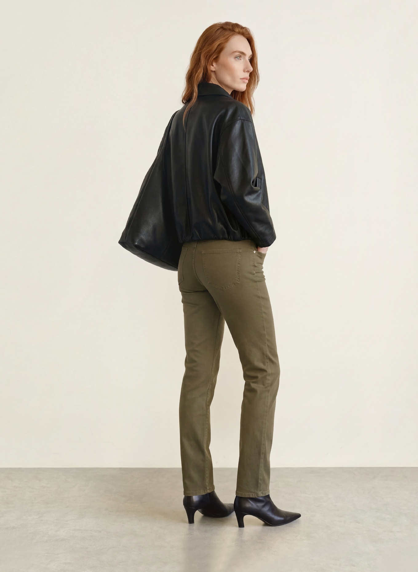 BRAX CAROLA Chinos: OLIVE