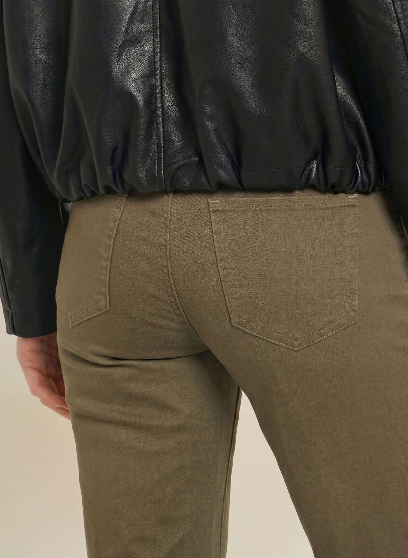BRAX CAROLA Chinos: OLIVE