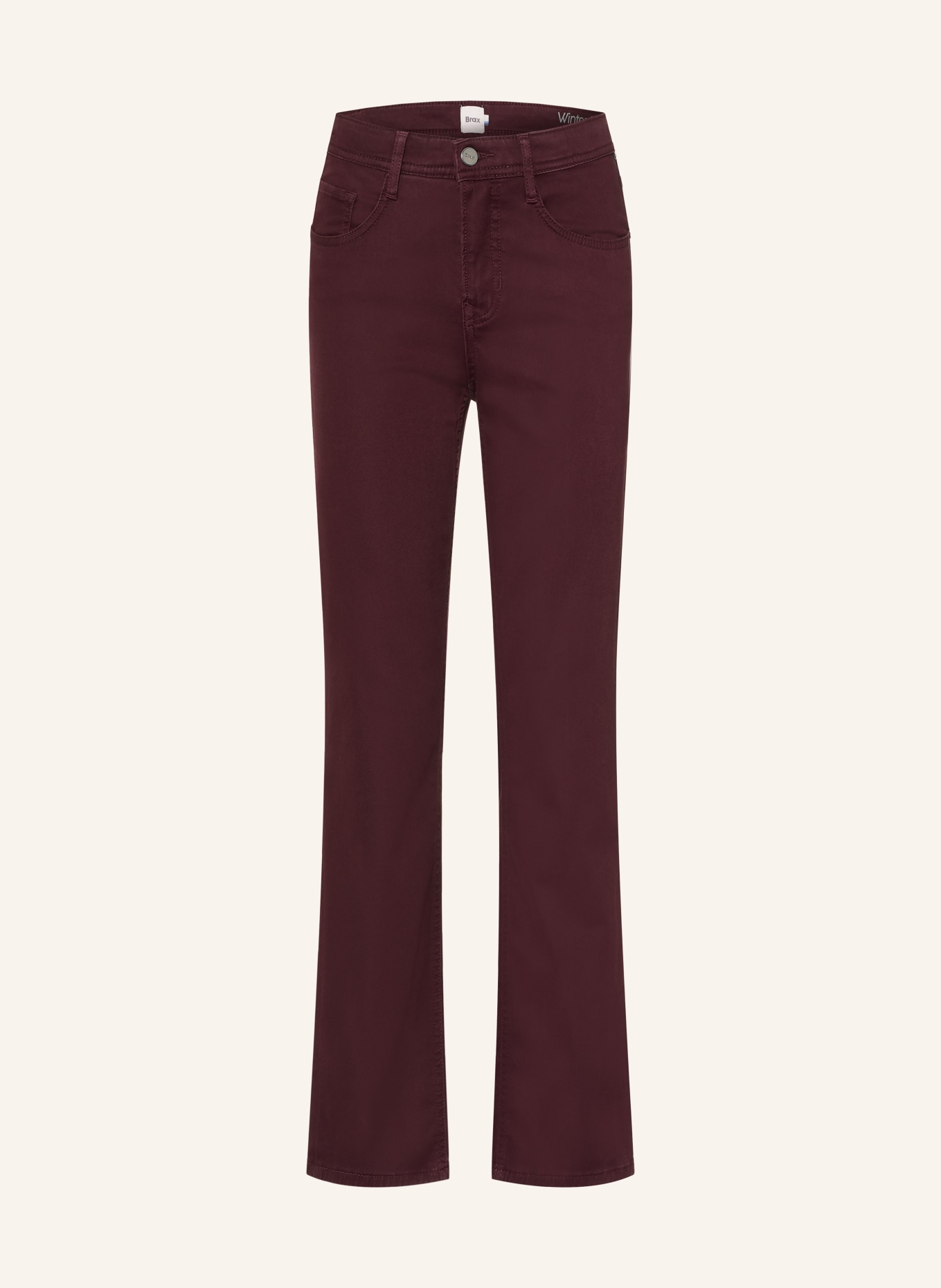BRAX CAROLA Chinos: DARK PURPLE