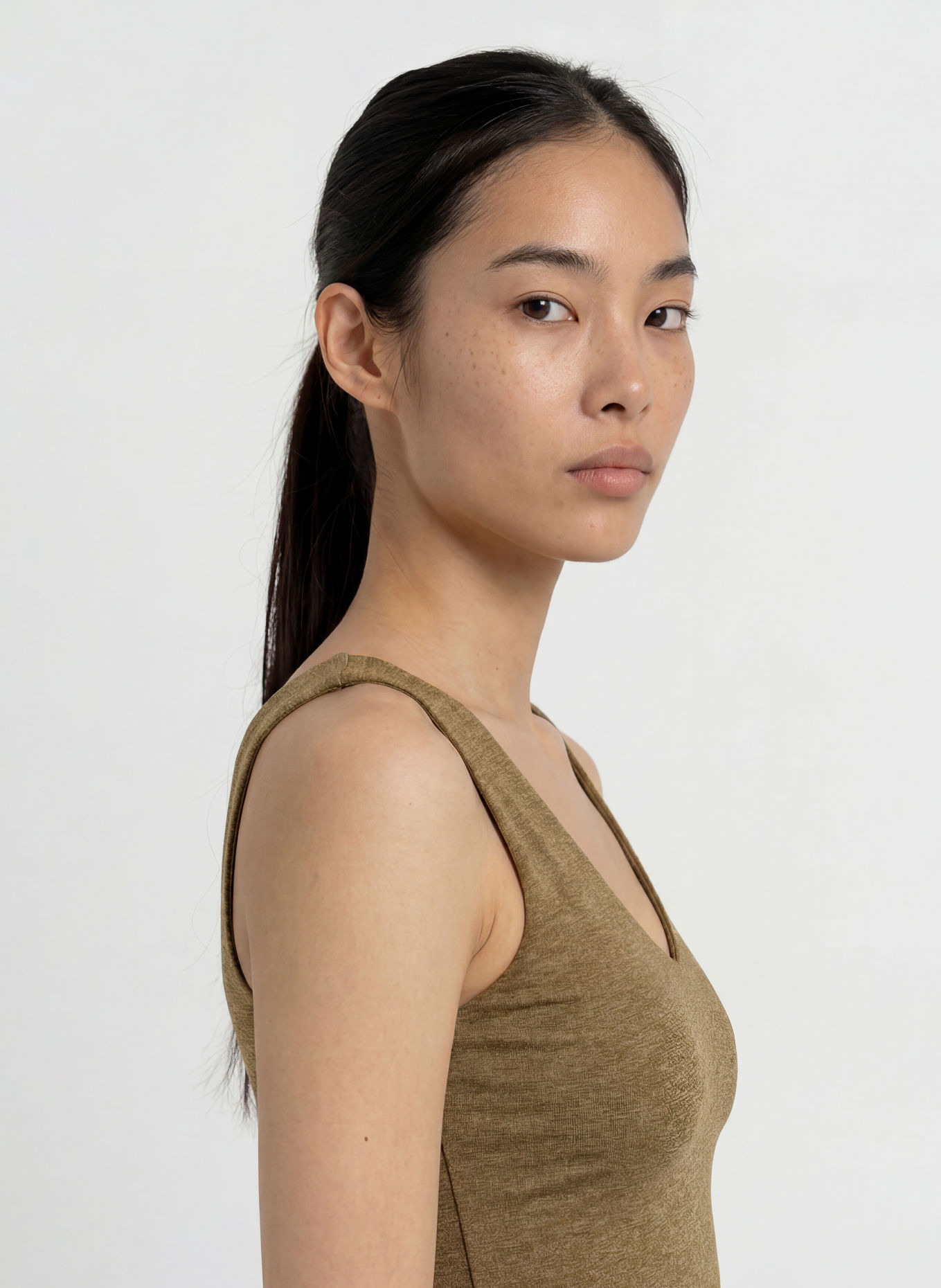 VARLEY Top technique RUBY CROPPED: KAKI