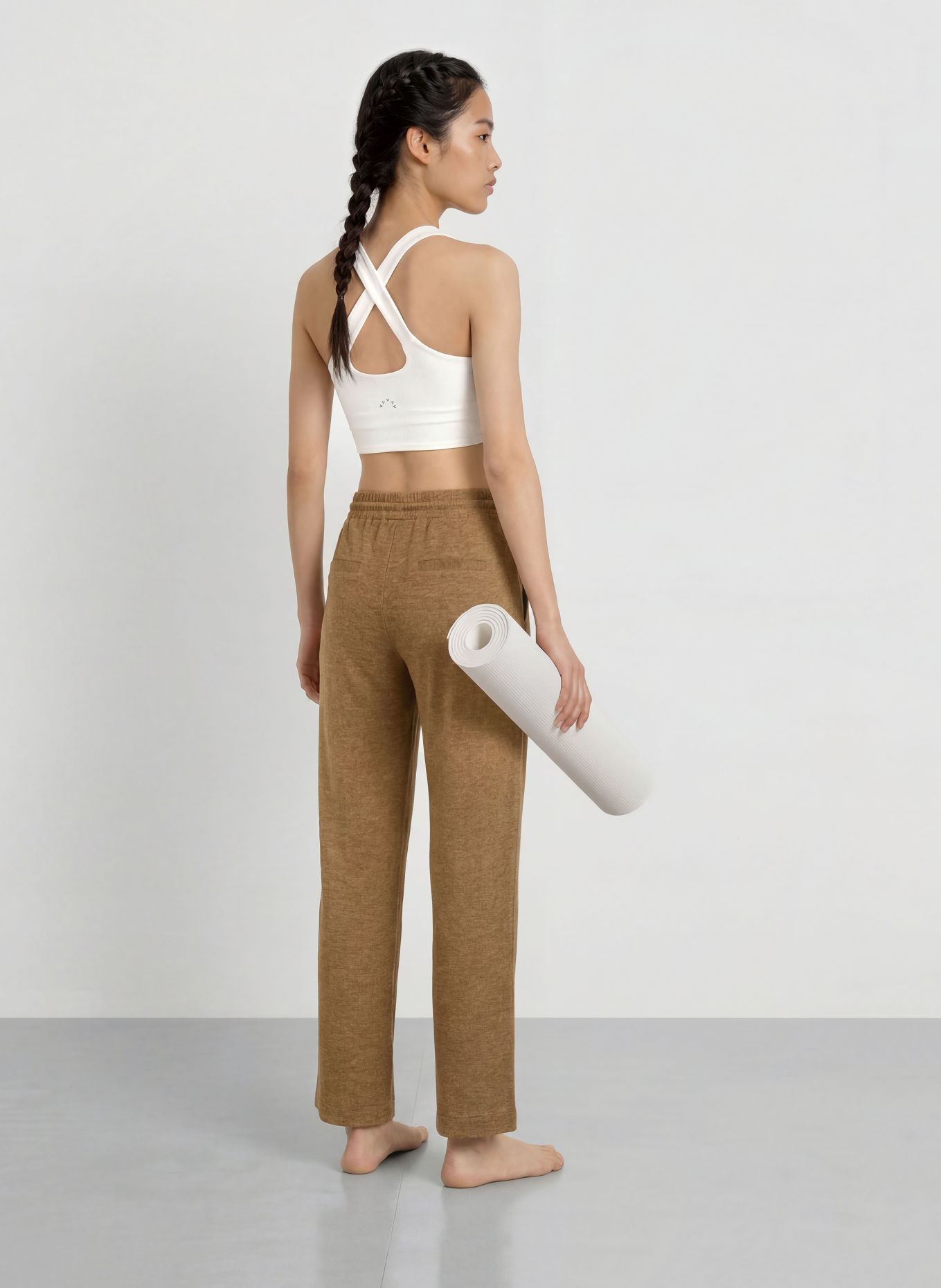 VARLEY Pantalon d'entraînement THE EASY PANT: MARRON
